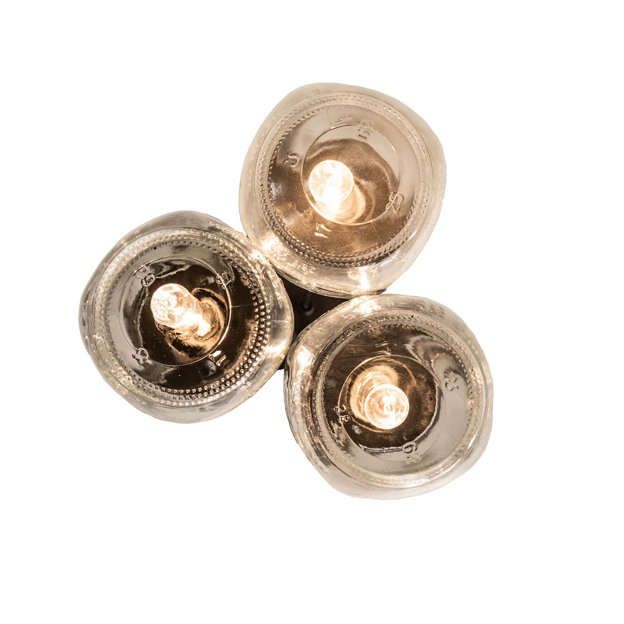 Shown in Oil Rubbed Bronze finish and Clear glass