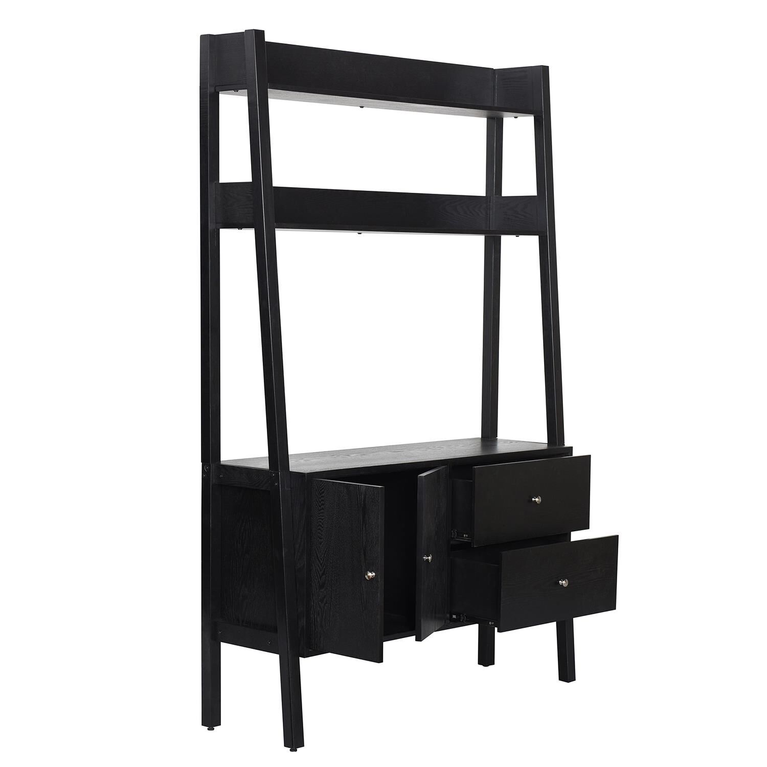 Shown in Black finish