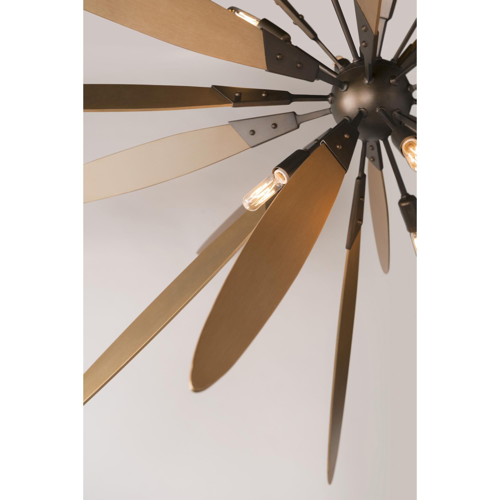 Shown in Bronze With Satin Leaf finish