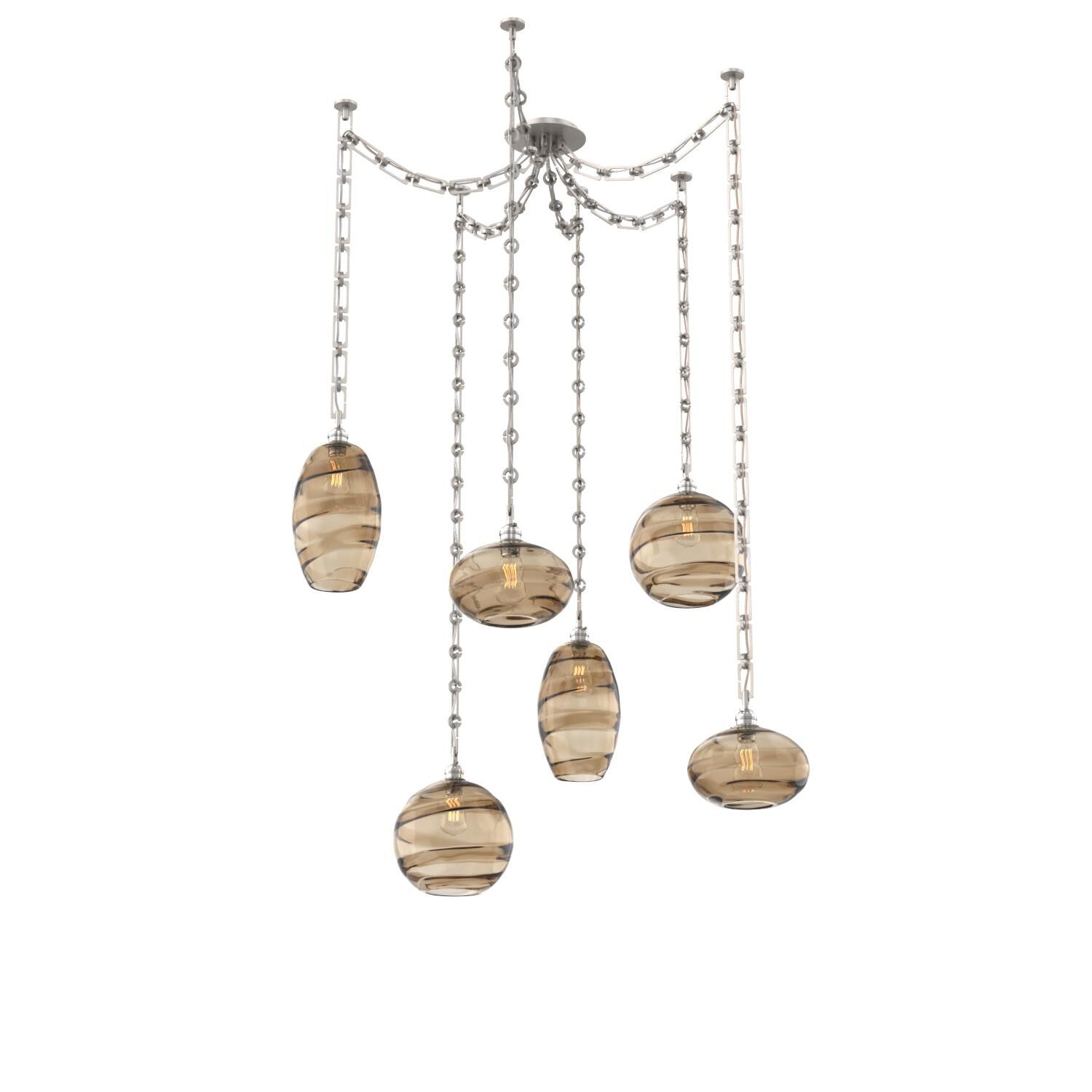 Levi Wilson Misto 16 Inch Multi Pendant Light by Hammerton Studio