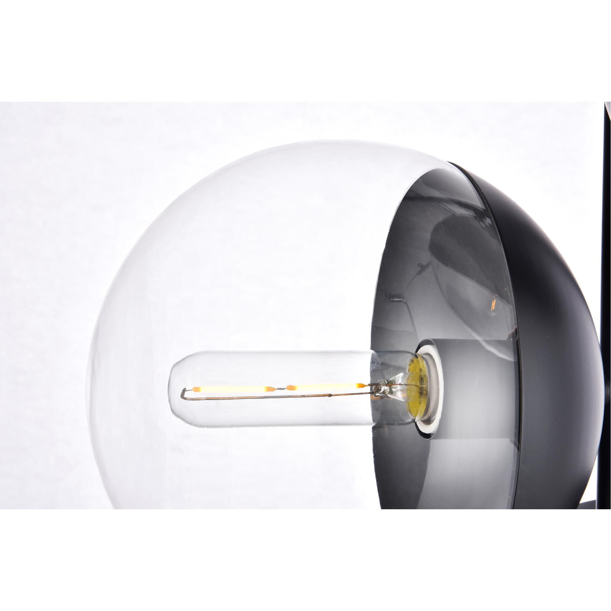 Eclipse 17 Inch 3 Light Multi Light Pendant by Elegant Lighting