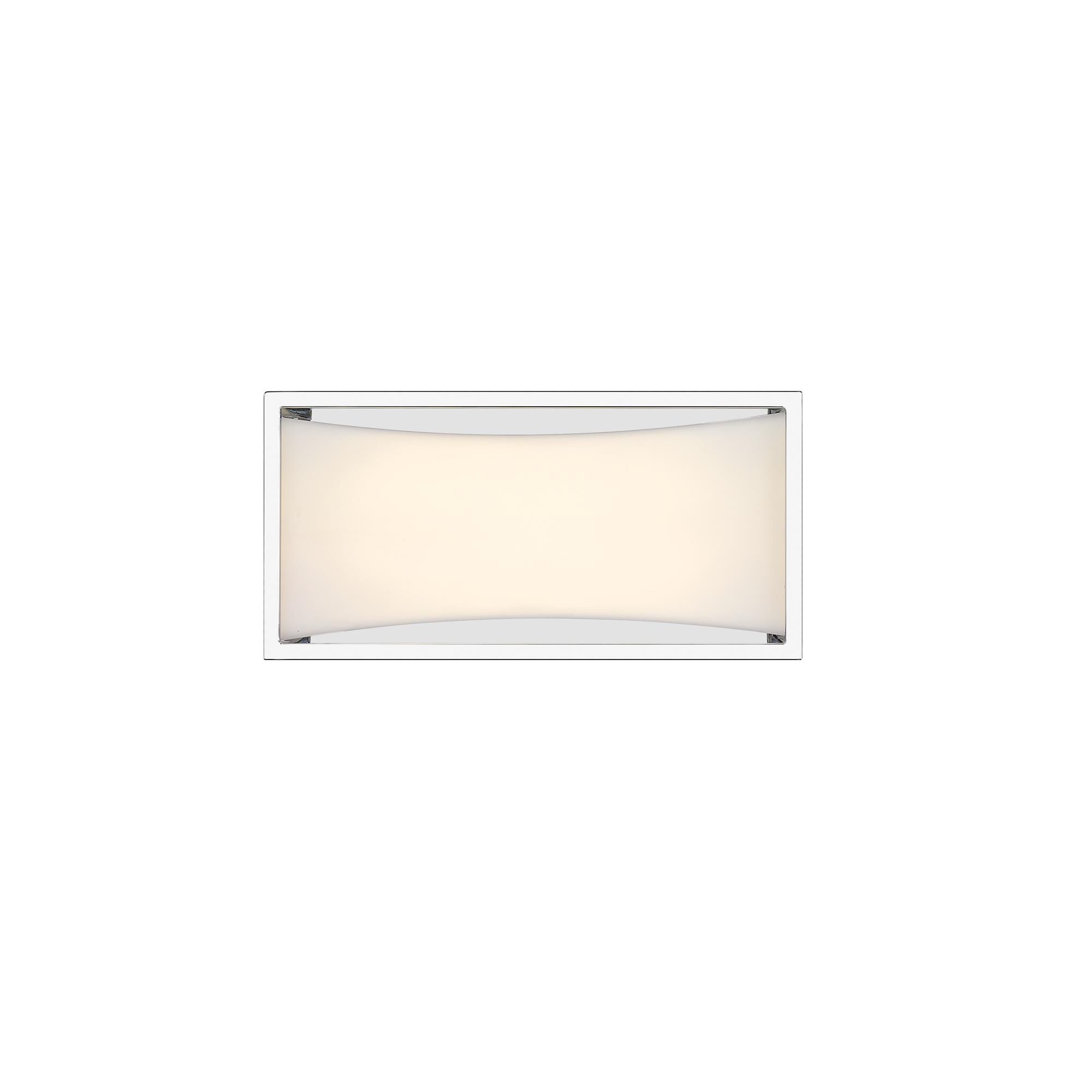 Shown in Chrome finish and Acrylic glass and Acrylic shade