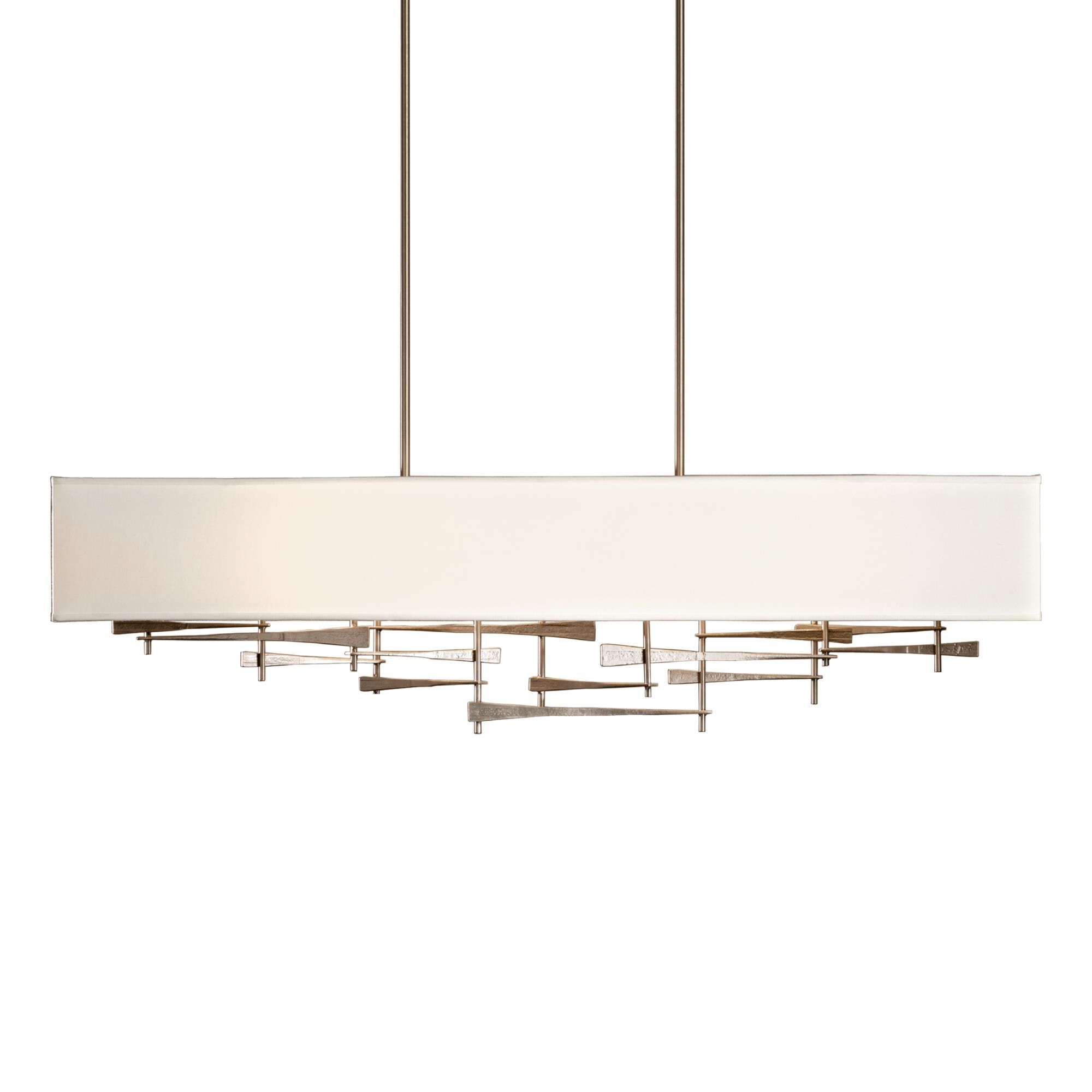 Shown in Dark Smoke finish and White shade