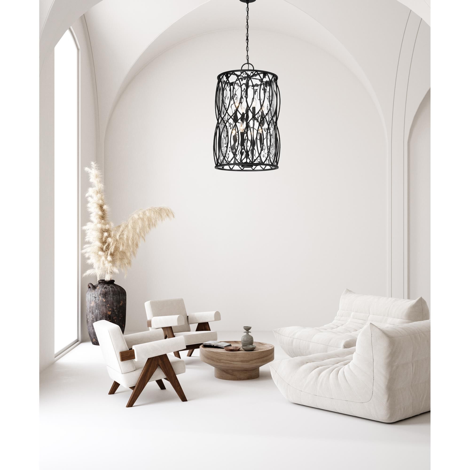 Snowden Cage Pendant by Savoy House