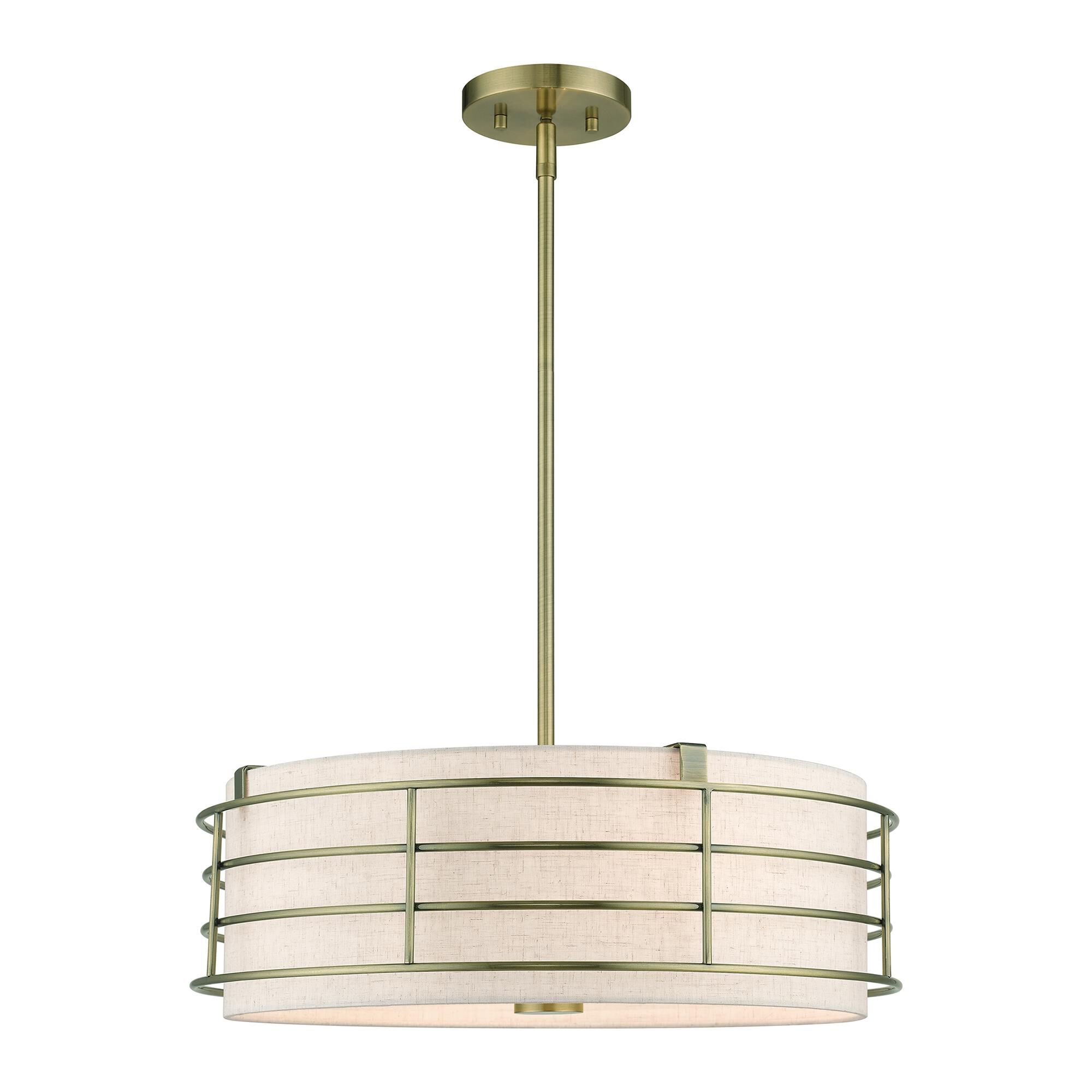 Blanchard 20 Inch Large Pendant by Livex Lighting
