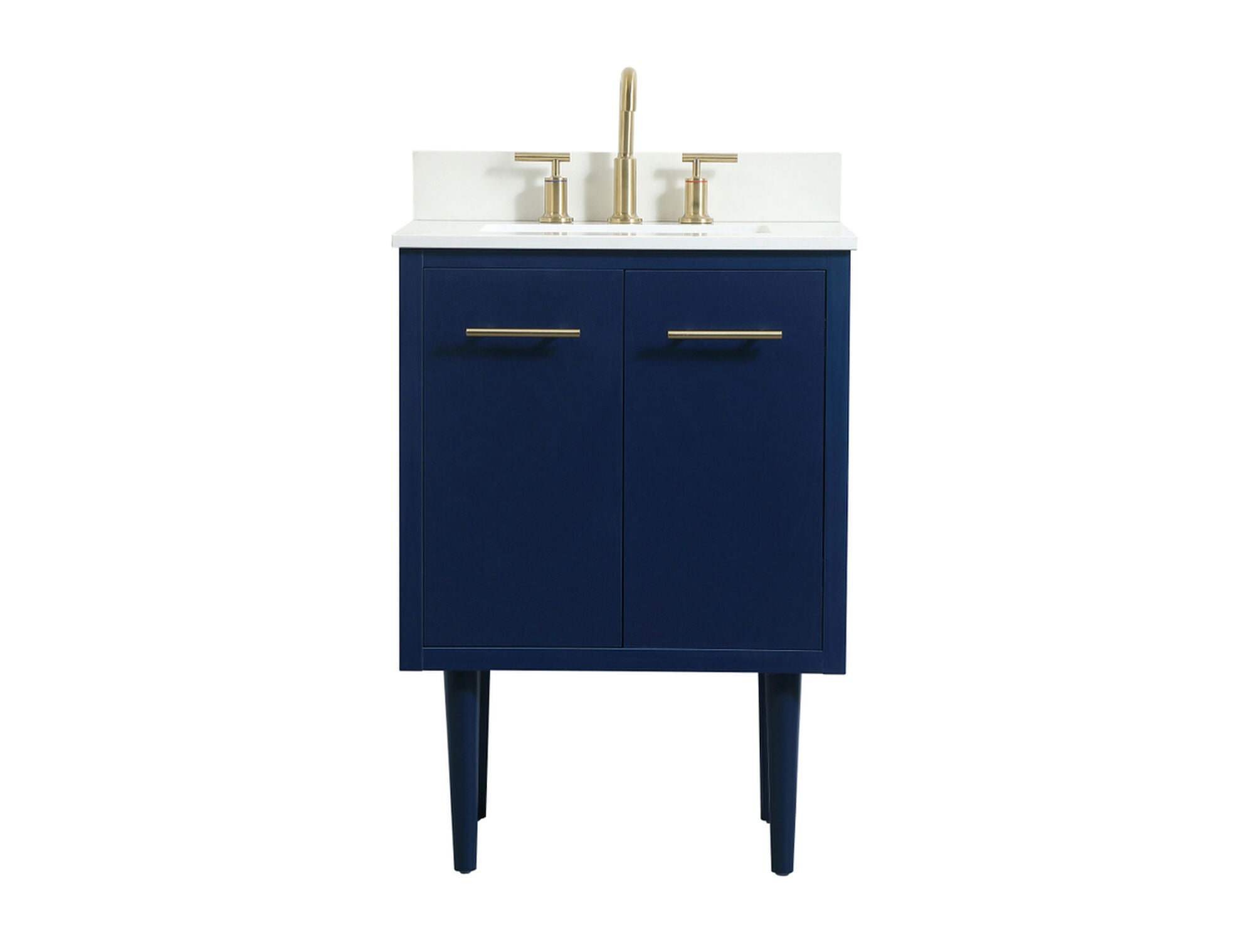 Shown in Blue finish