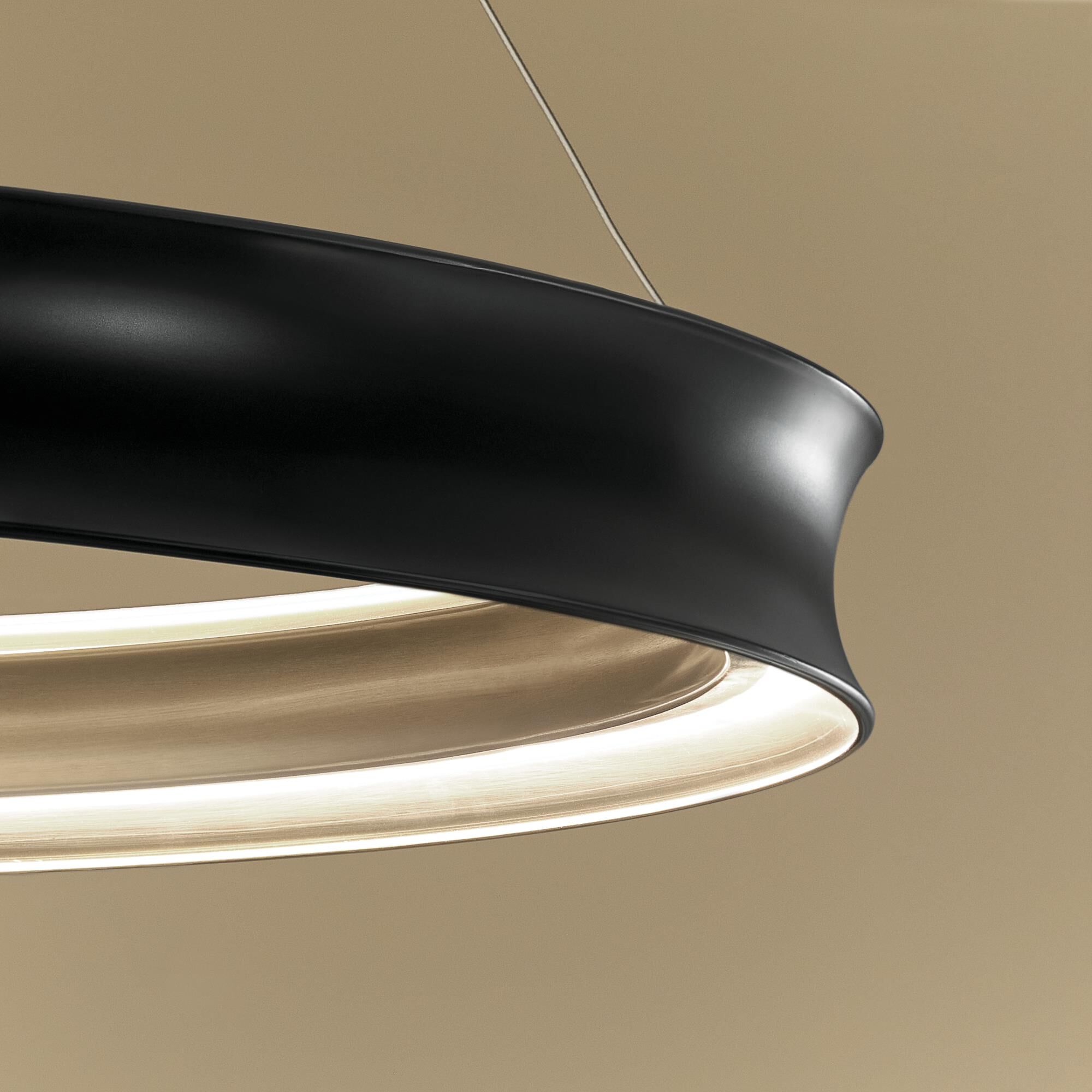 Shown in Black finish