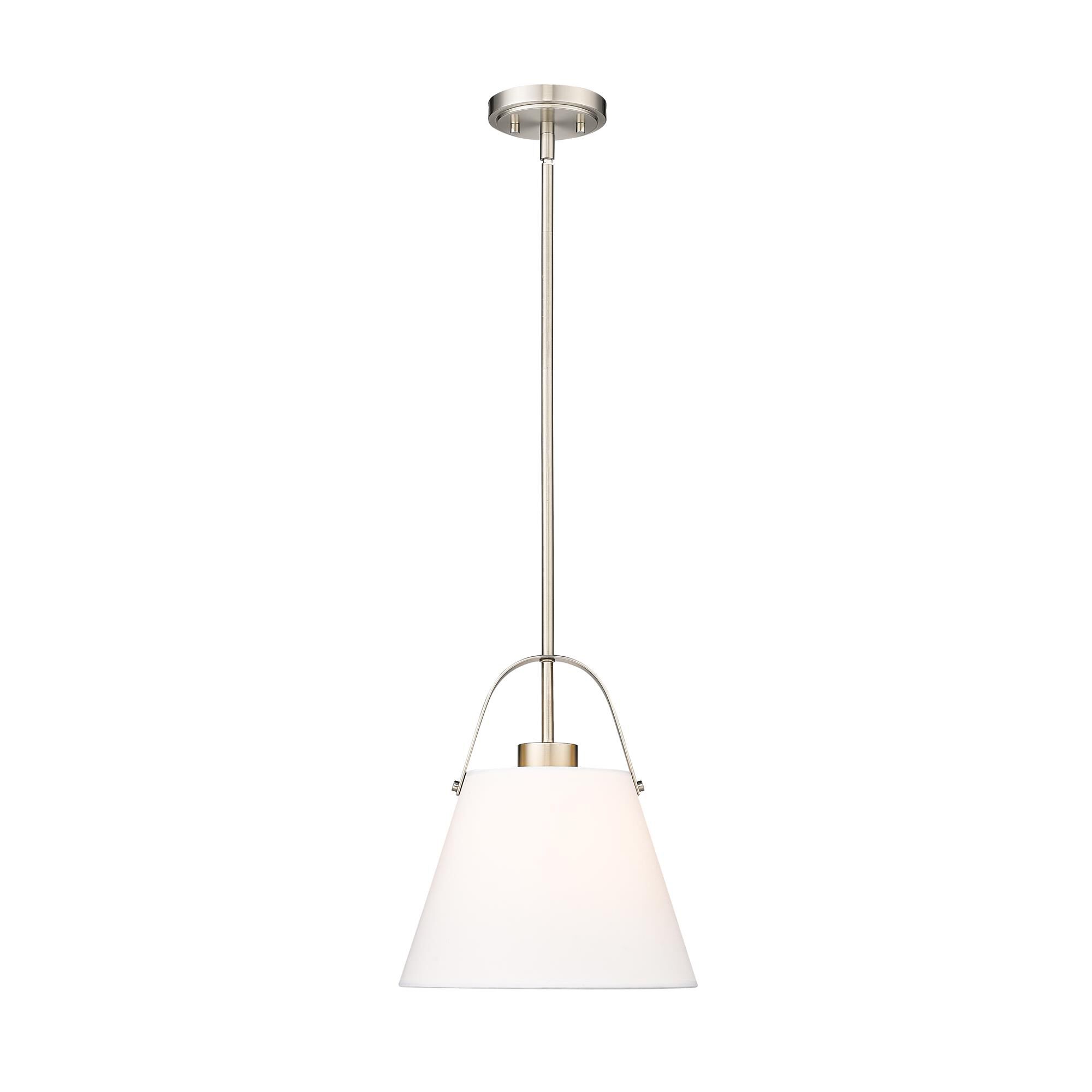 Z-Studio Linen 14 Inch Pendant Light,