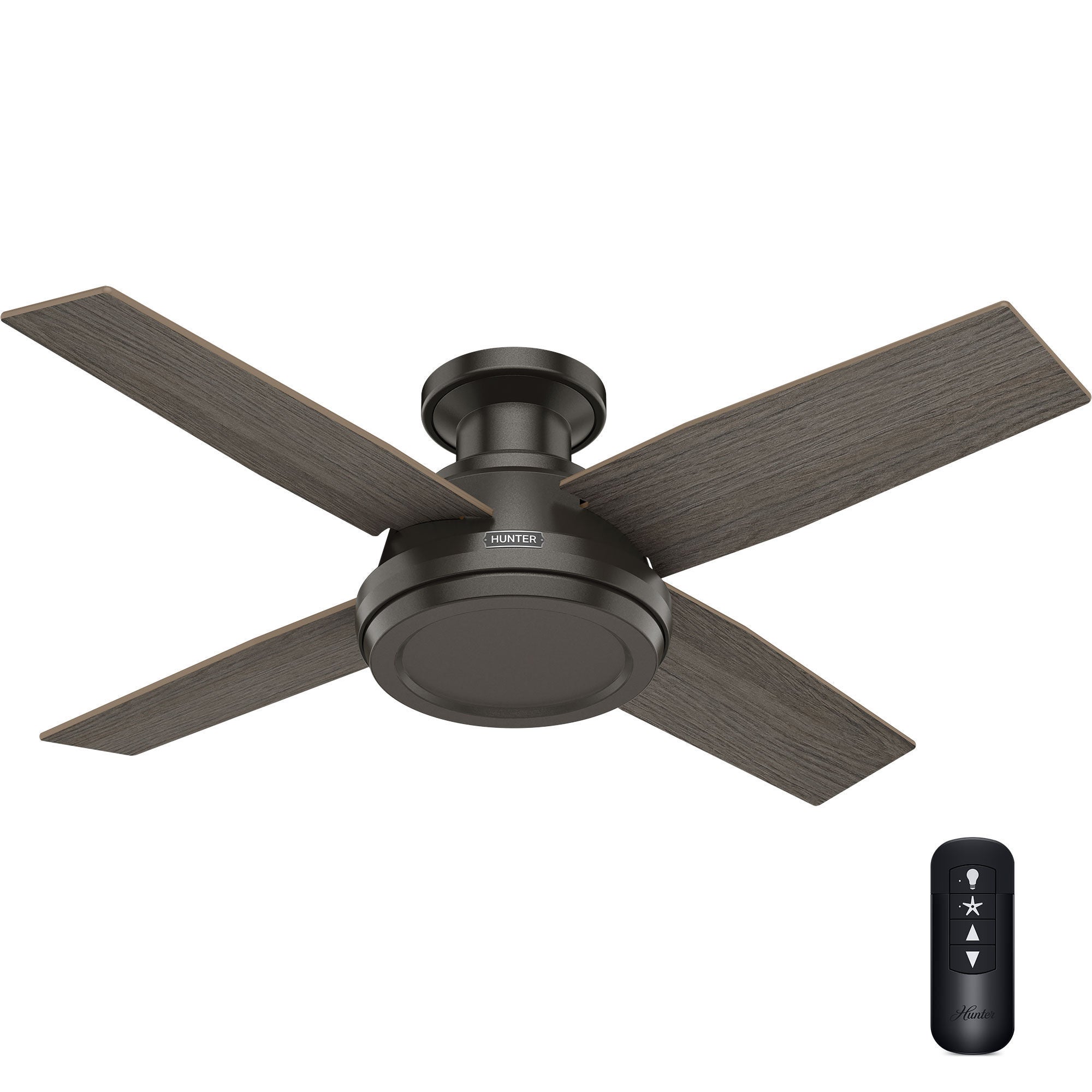 Dempsey 44 Inch Flush Mount Fan,