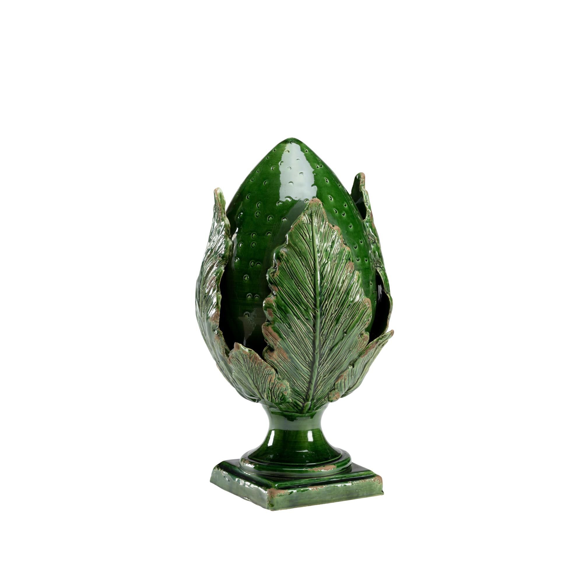 Shown in Aged Emerald Green Glaze finish