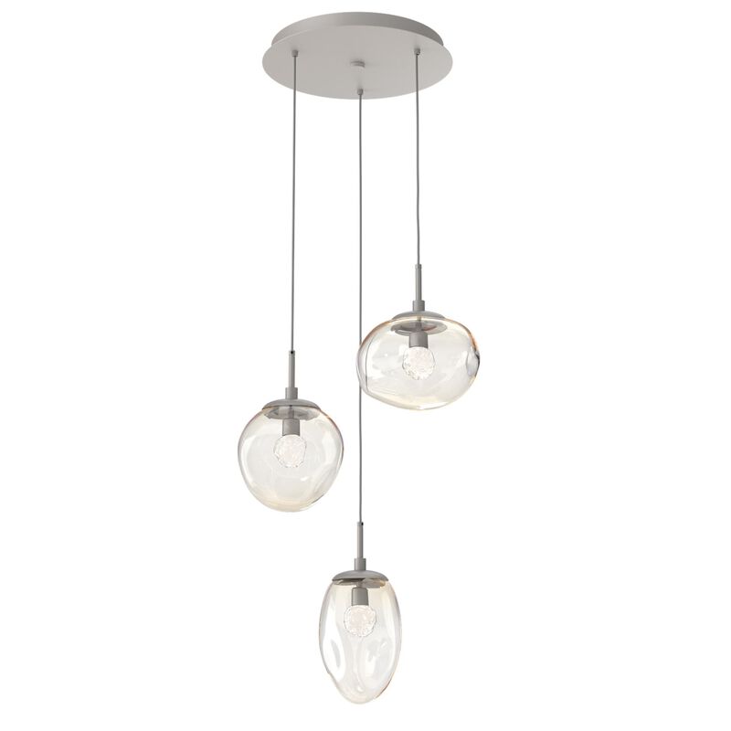 Cosmos 22 Inch 3 Light Multi Light Pendant by Hammerton Studio