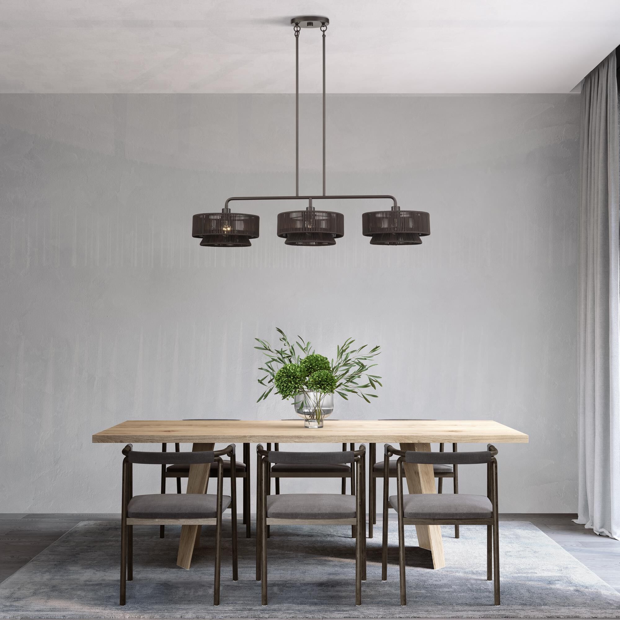 Florell 47 Inch Linear Suspension Light by Livex Lighting
