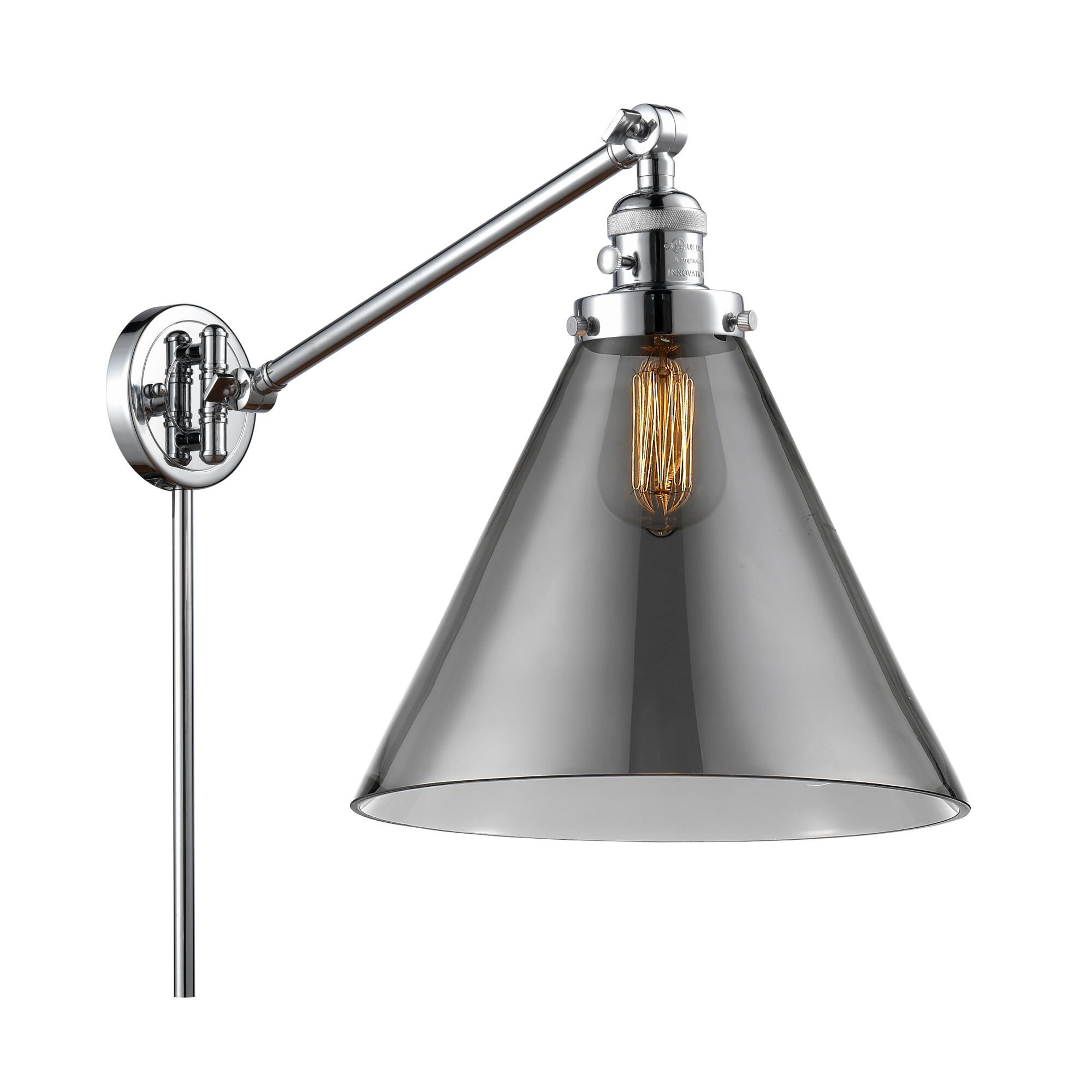 Bruno Marashlian Cone Wall Swing Lamp by Innovations Lighting