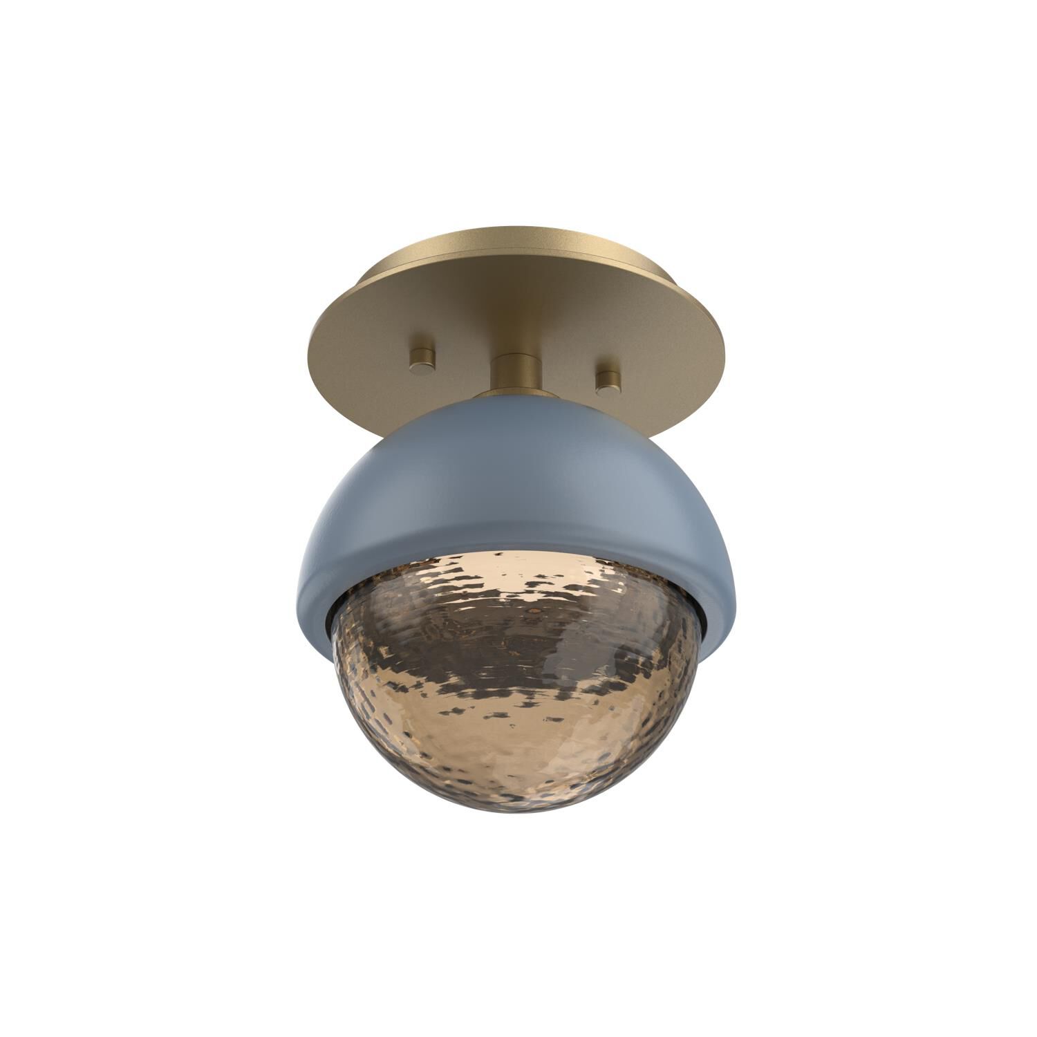 Levi Wilson Cabochon 6 Inch Flush Mount by Hammerton Studio