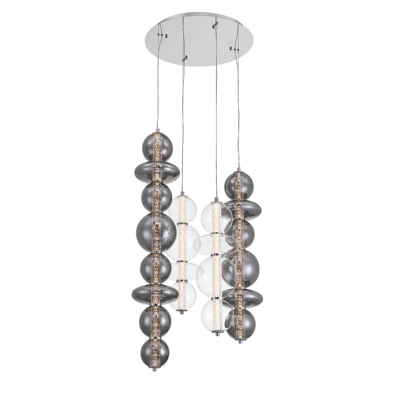 Atomo 30 Inch 4 Light Multi Light Pendant by Eurofase Lighting