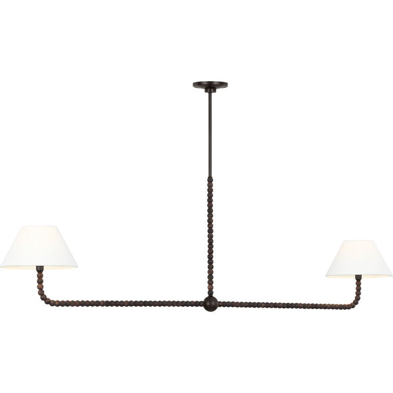 Fiona Large Linear Chandelier by Visual Comfort Studio