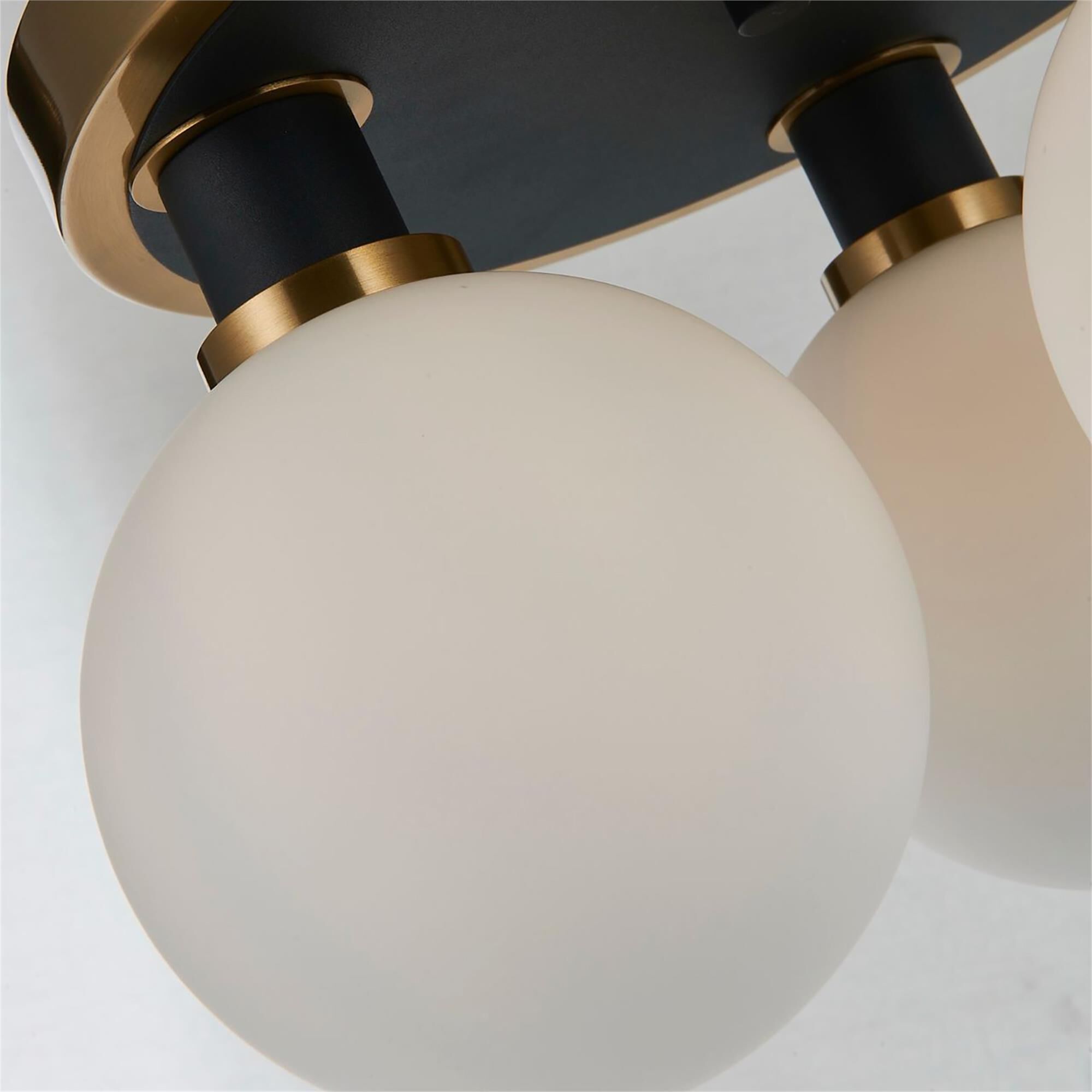 Gem 15 Inch Semi Flush Mount,