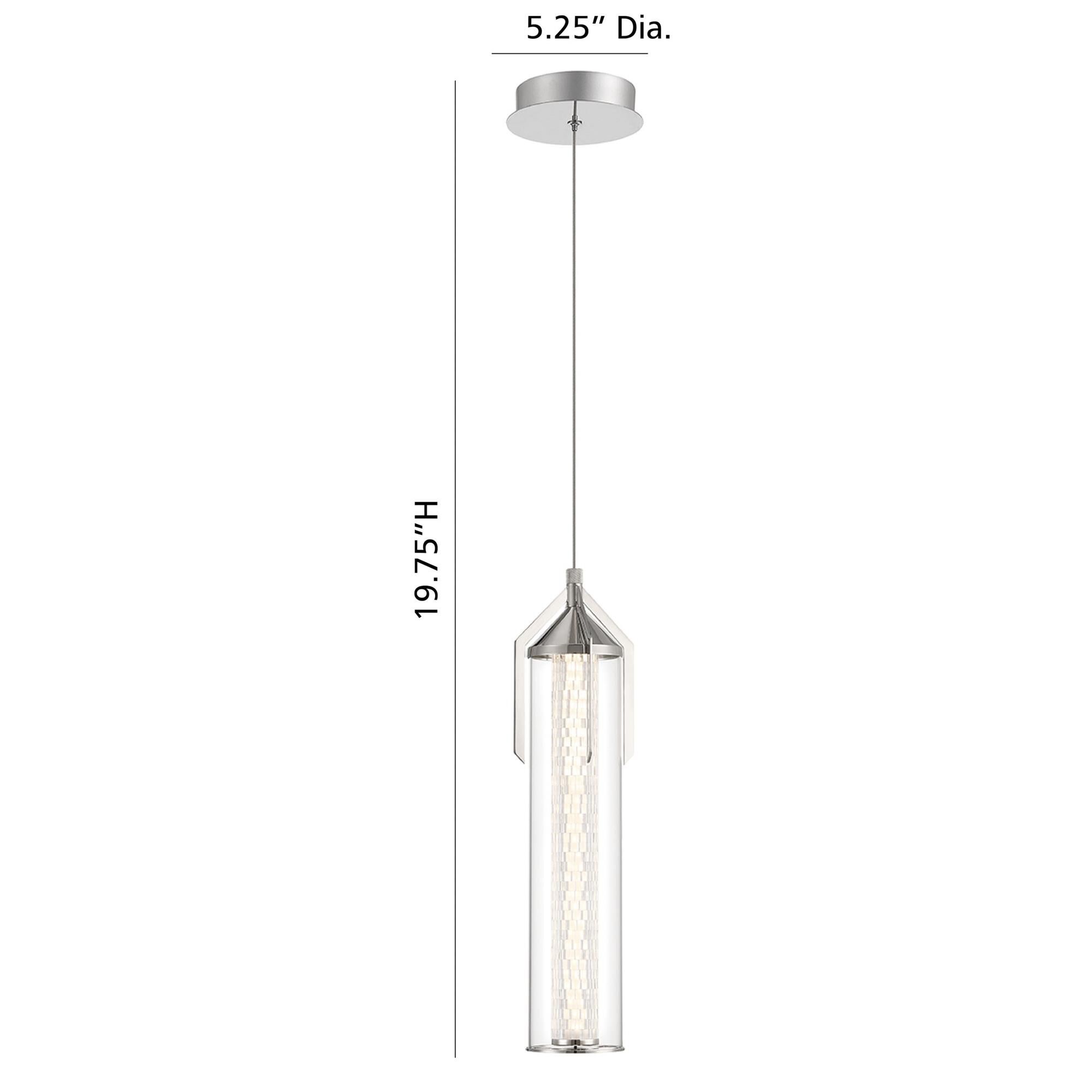 Shown in Polished Nickel finish and Clear glass