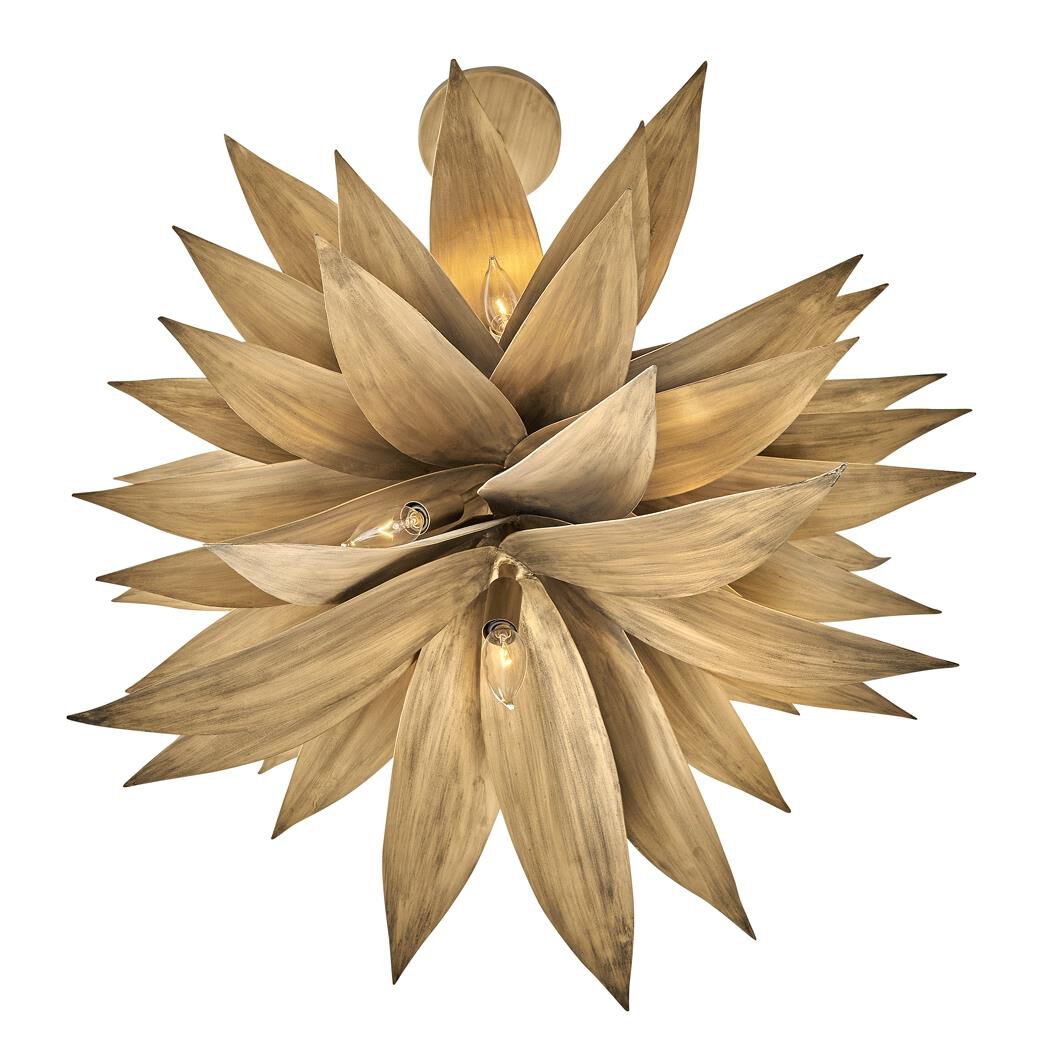 Agave 26 Inch 7 Light Chandelier by Fredrick Ramond