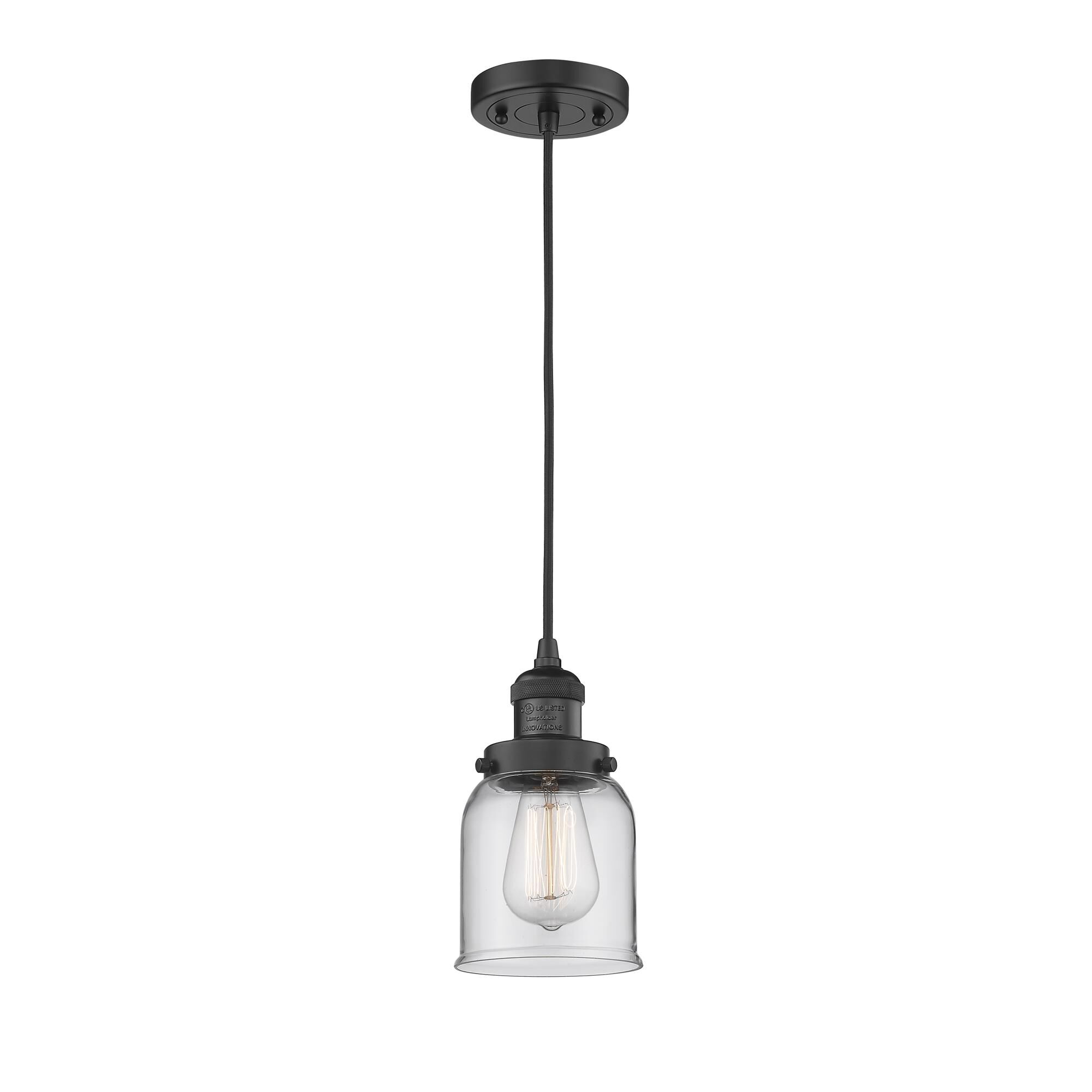 Shown in Matte Black finish and Clear glass