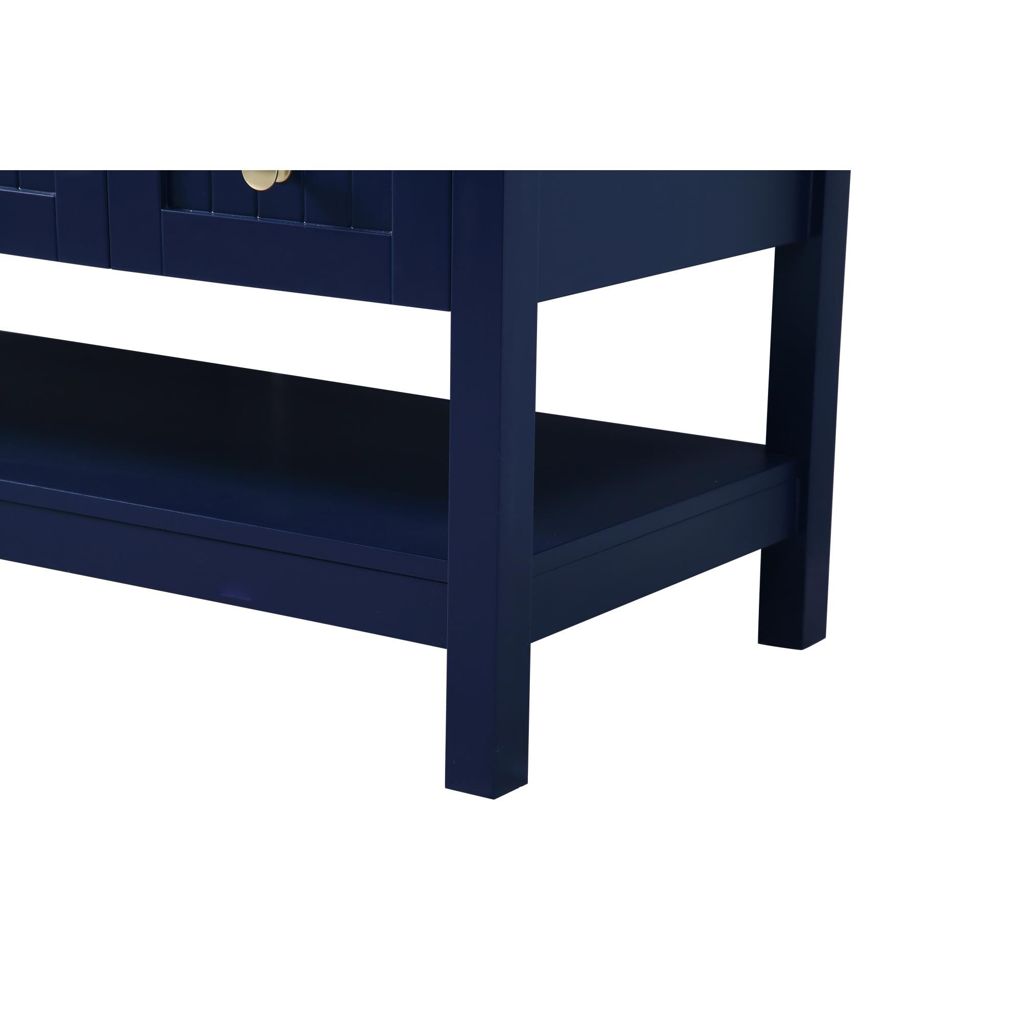 Shown in Blue And Gold With Black finish