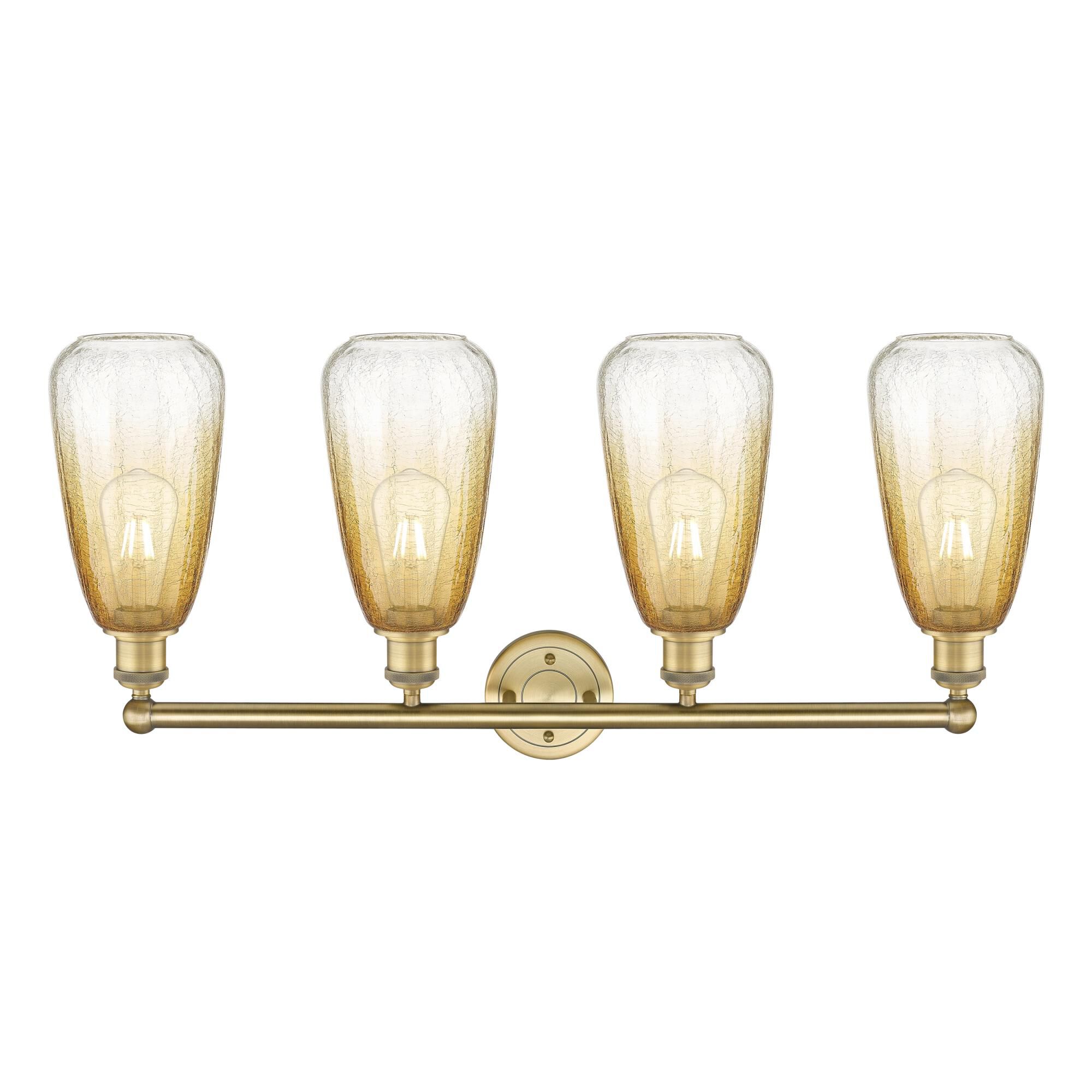 Bruno Marashlian Brookhaven Almond 33 Inch Bath Vanity Light by Innovations Lighting