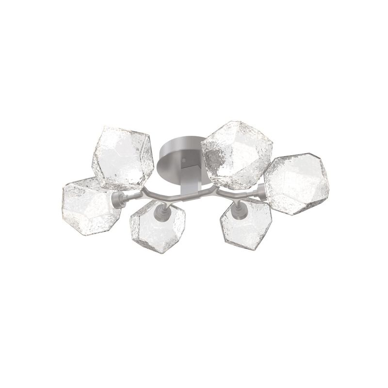 Gem 28 Inch 6 Light Flush Mount by Hammerton Studio