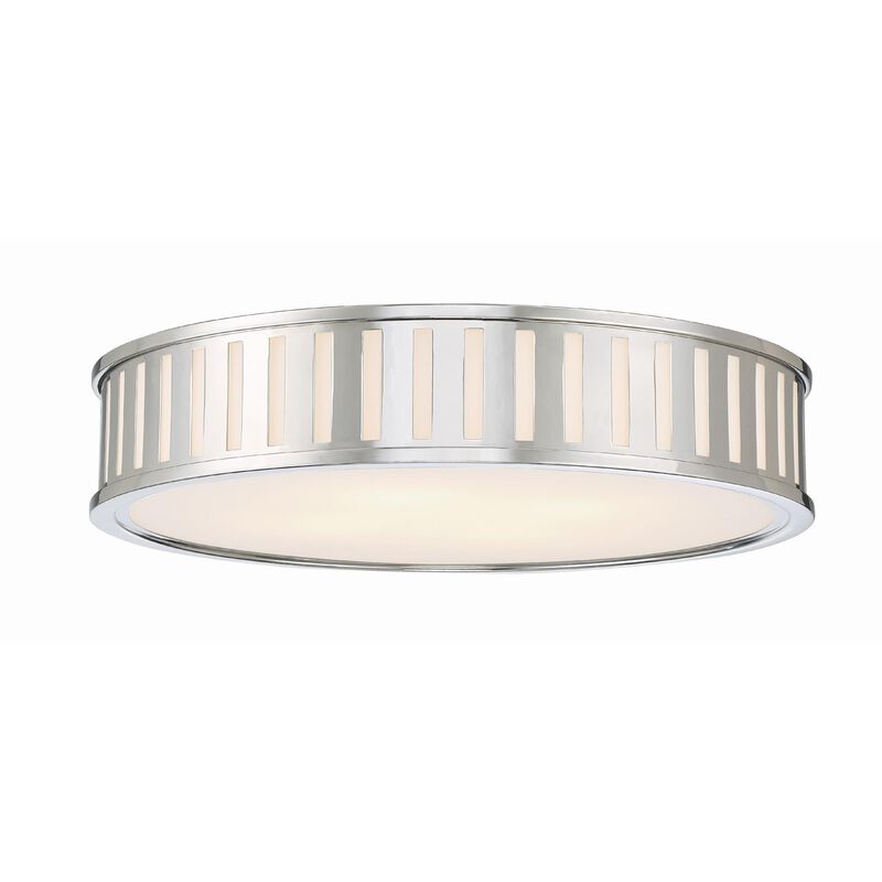 Kendal 22 Inch 4 Light Flush Mount by Crystorama
