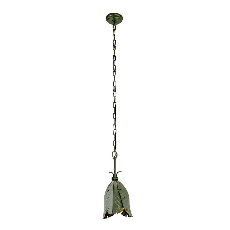 Ron Henderson Banana Leaf Mini Pendant by Varaluz