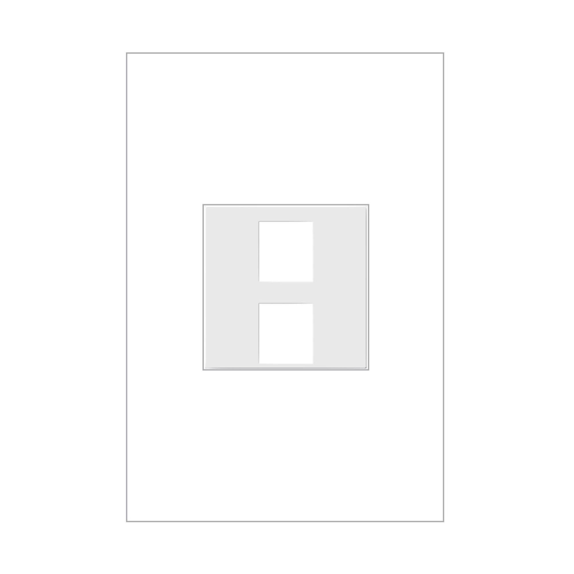 Shown in White finish