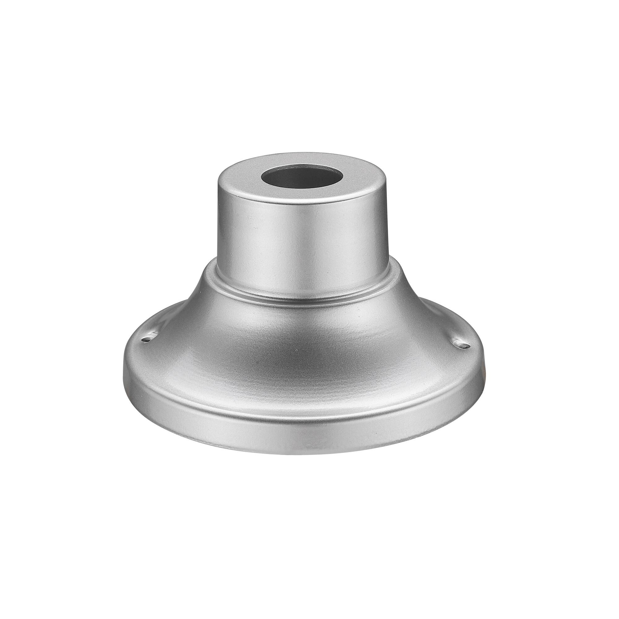 Shown in Silver finish and --- glass and --- shade