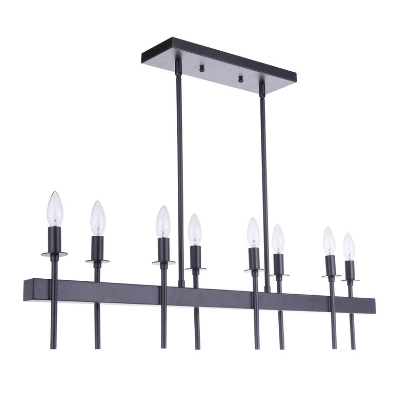 Larrson 38 Inch 8 Light Linear Suspension Light by Craftmade