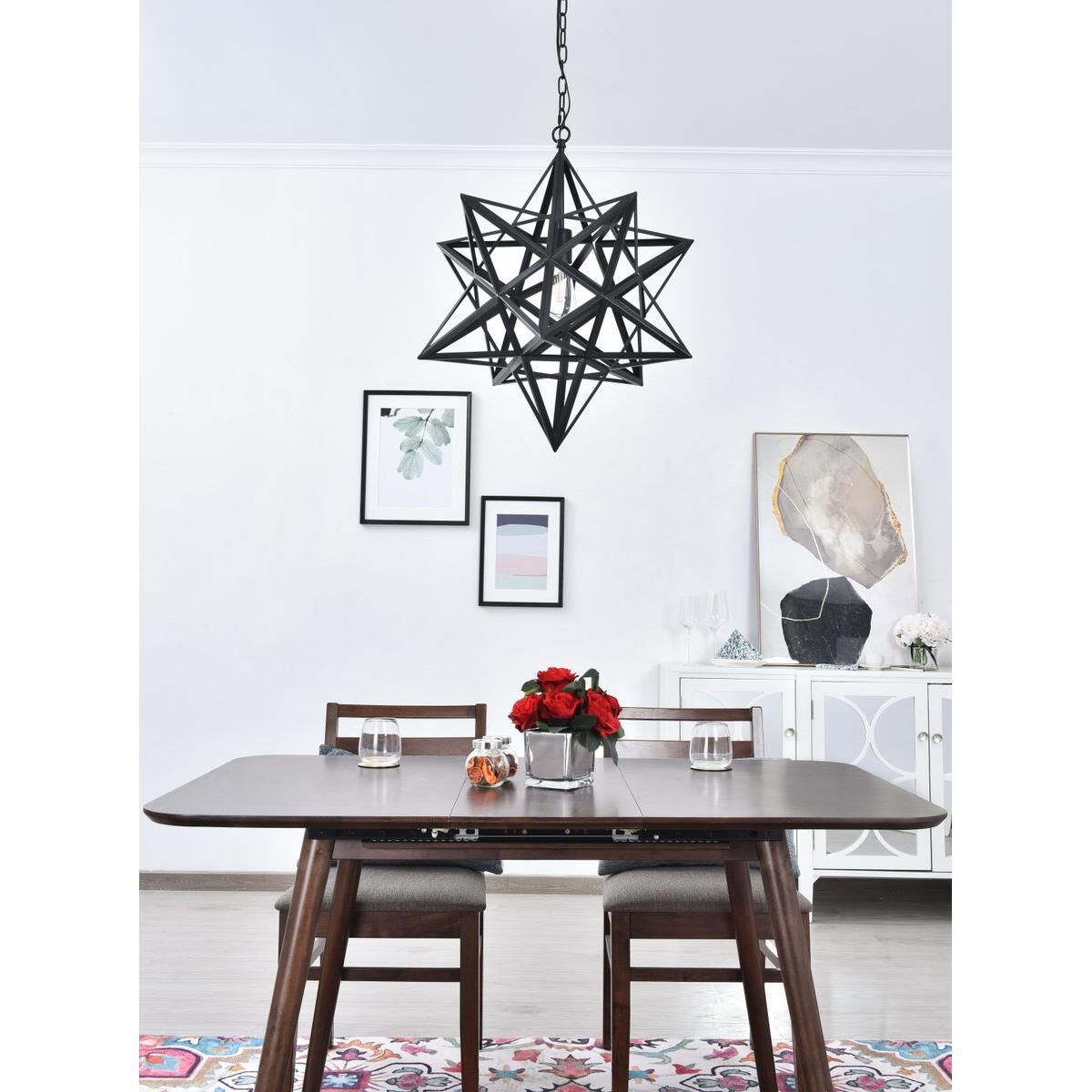 Shown in Black finish