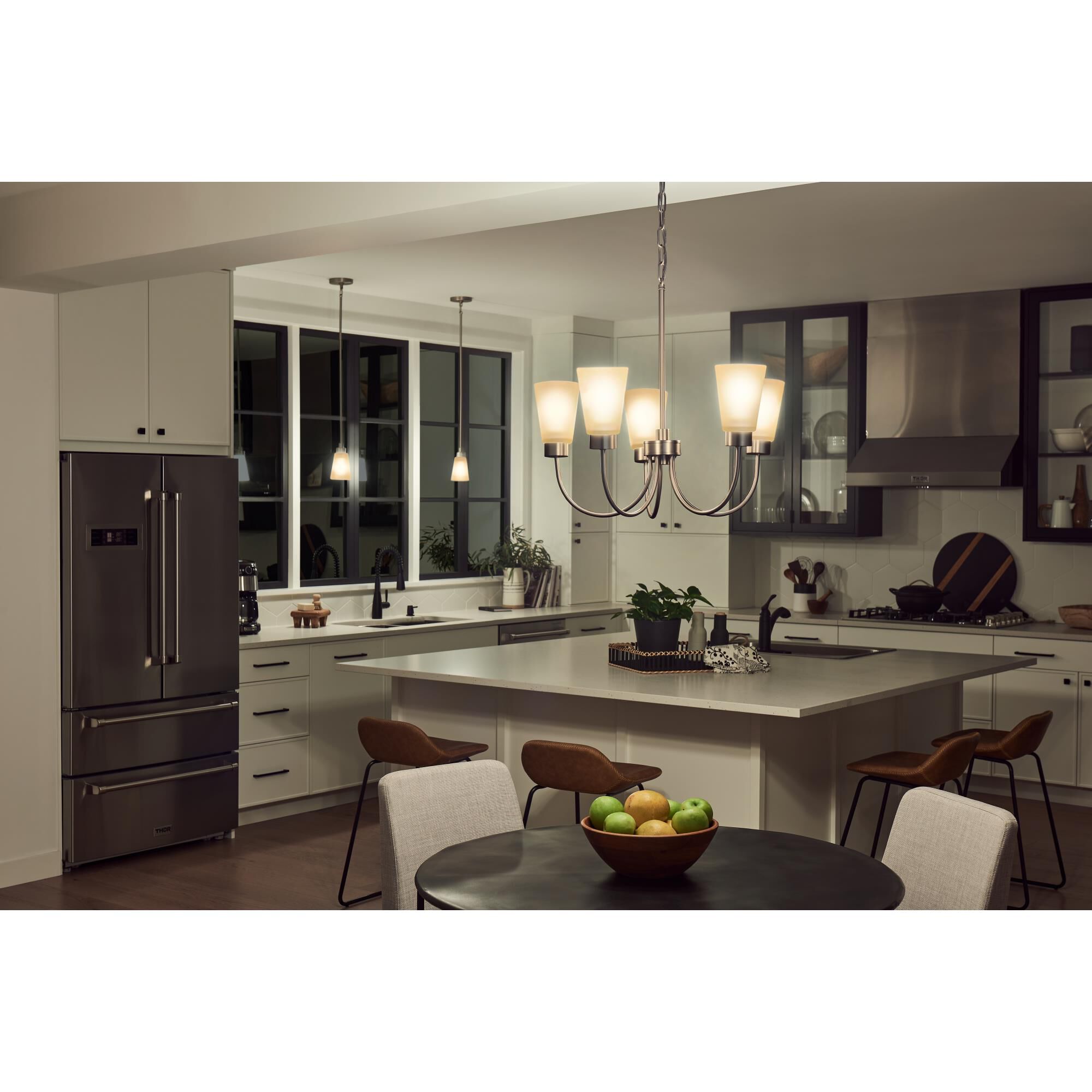 Erma 24 Inch 5 Light Mini Chandelier by Kichler Lighting