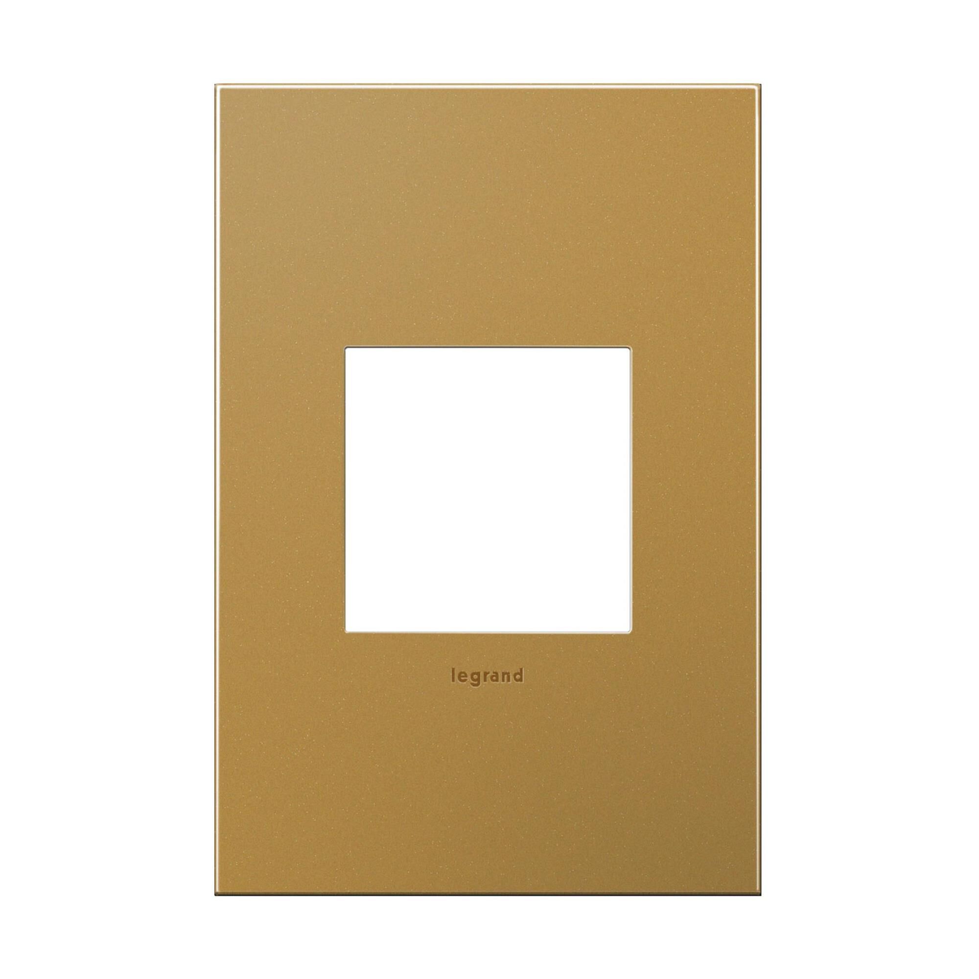 Adorne Cast Metals 1 Gang Wall Plate by Legrand
