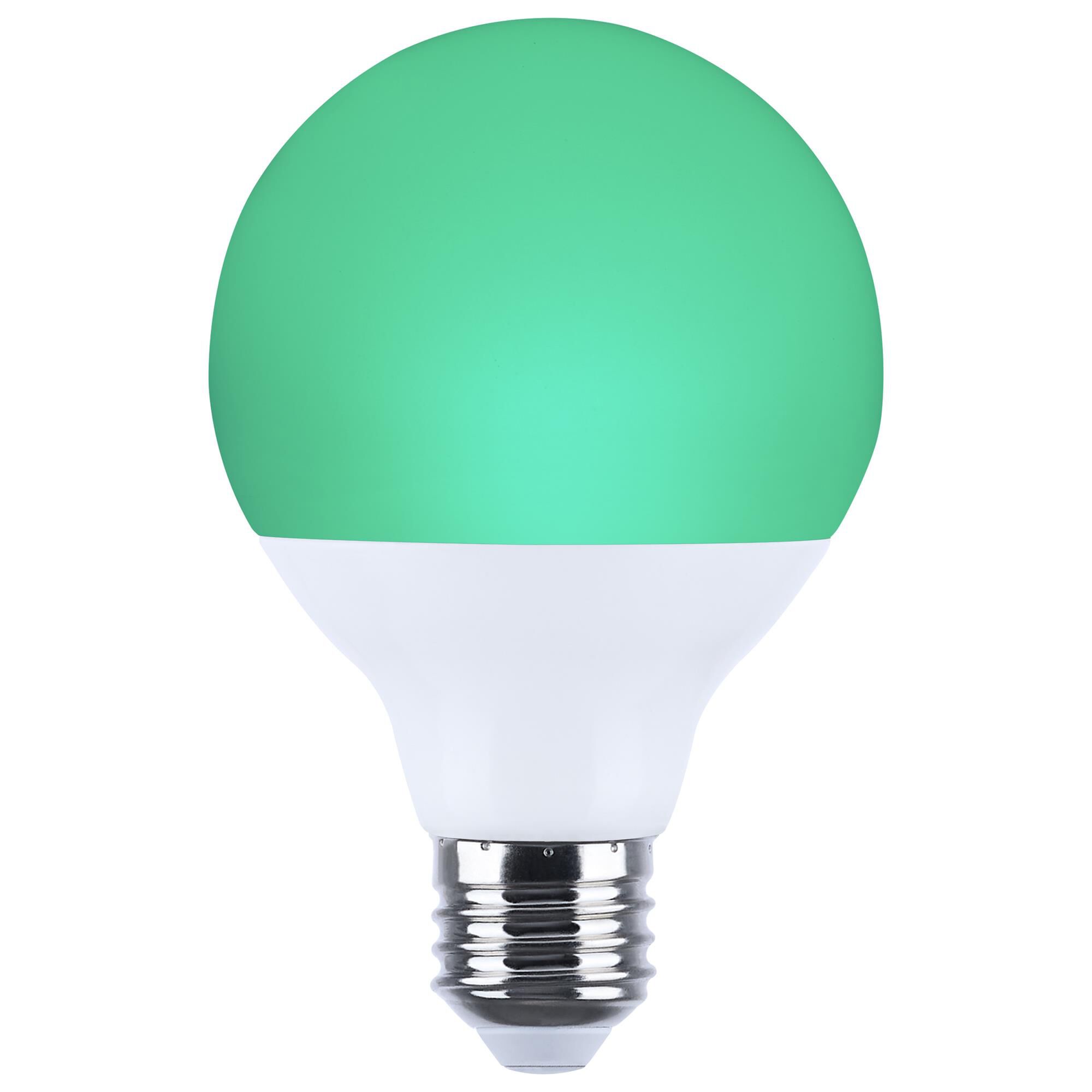 Dimmable 10 Watt 2700K G25 LED Light Bulb by Satco