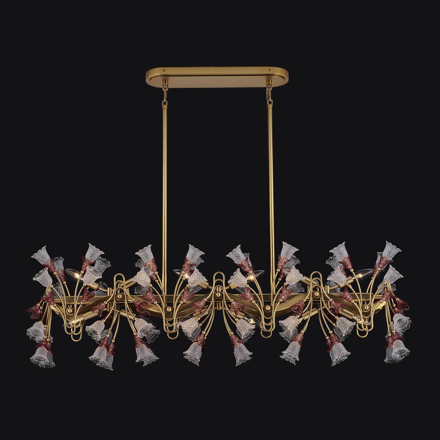 Bella 48 Inch Linear Suspension Light by Allegri