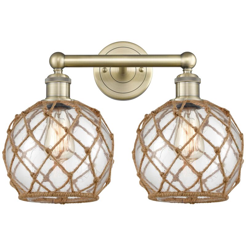 Bruno Marashlian Farmhouse Rope 17 Inch Bath Vanity Light by Innovations Lighting