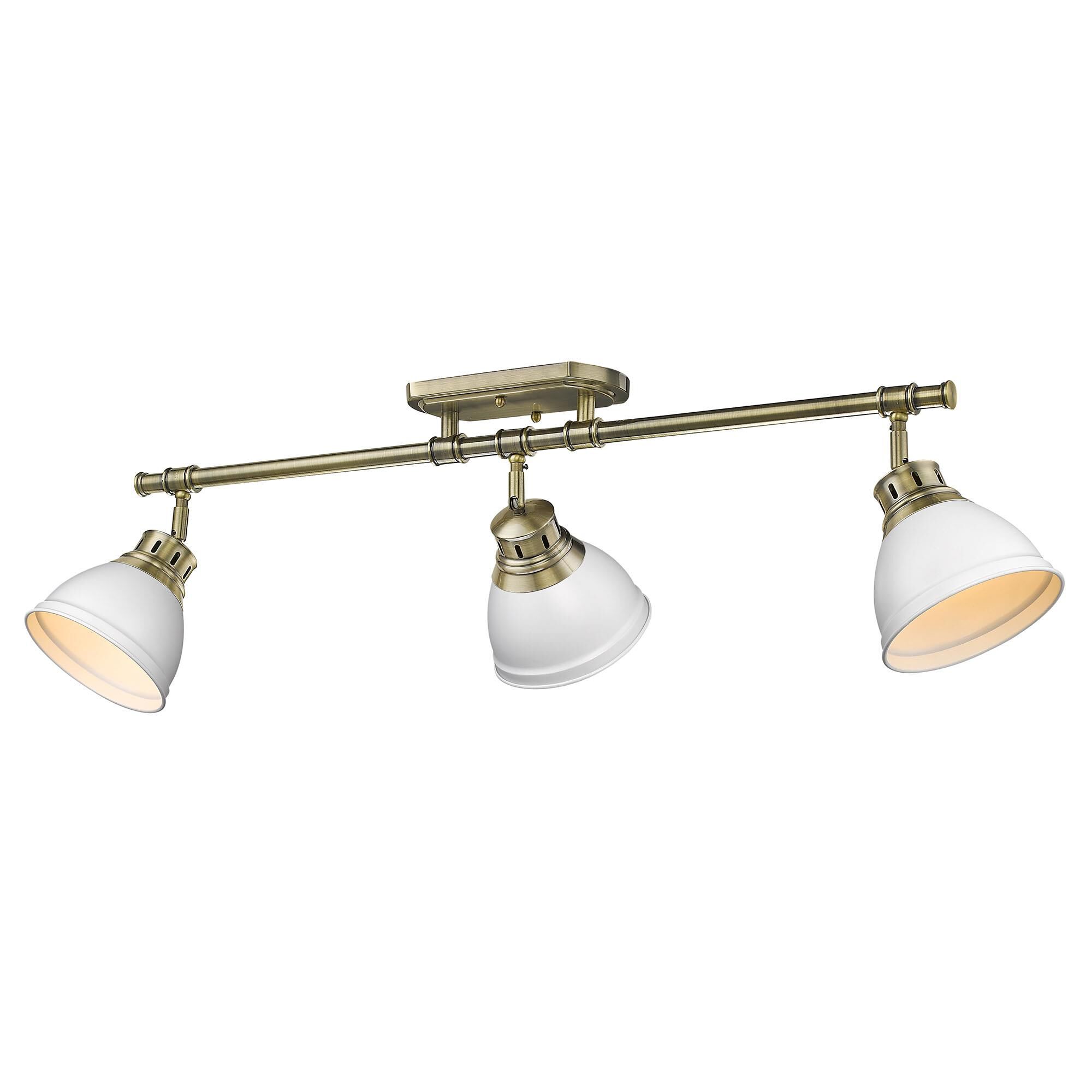 Duncan 35 Inch Track Lighting Kit by Golden Lighting
