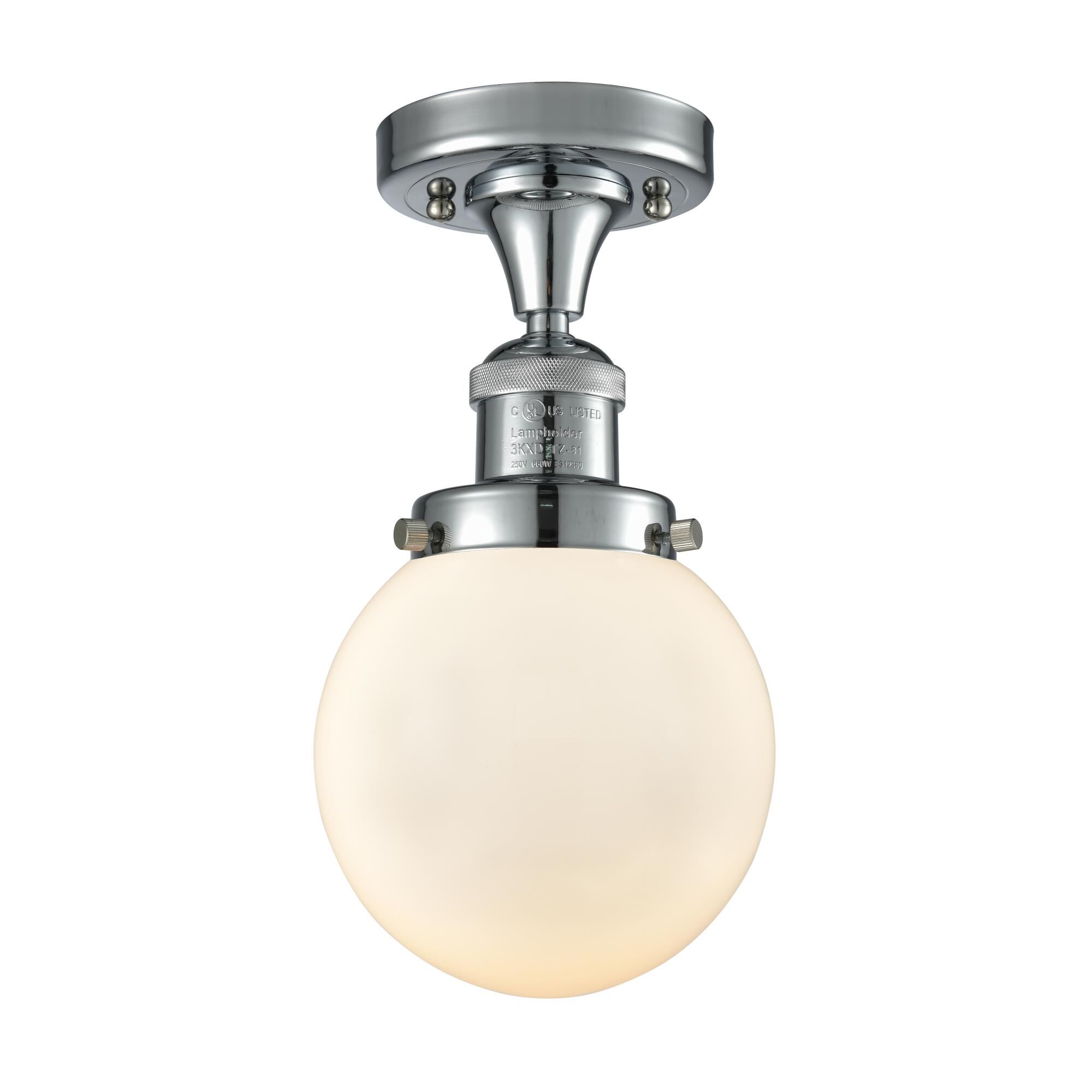 Bruno Marashlian Beacon 6 Inch 1 Light Semi Flush Mount by Innovations Lighting