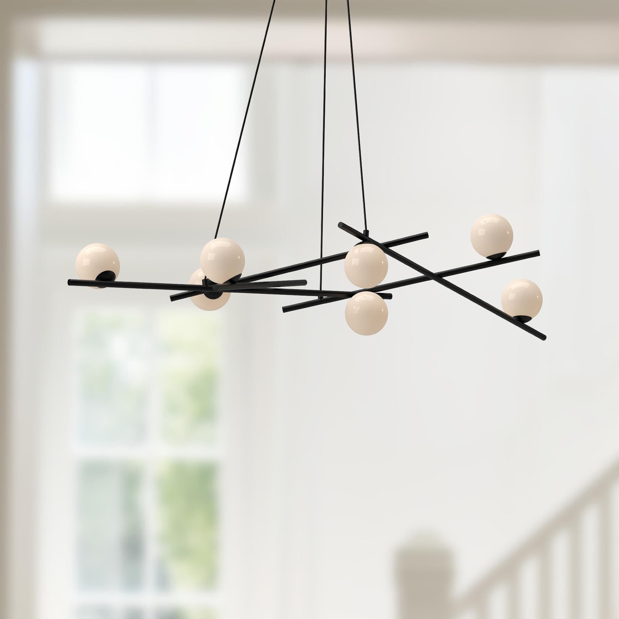 Amara 54 Inch 7 Light Chandelier by Kuzco Lighting