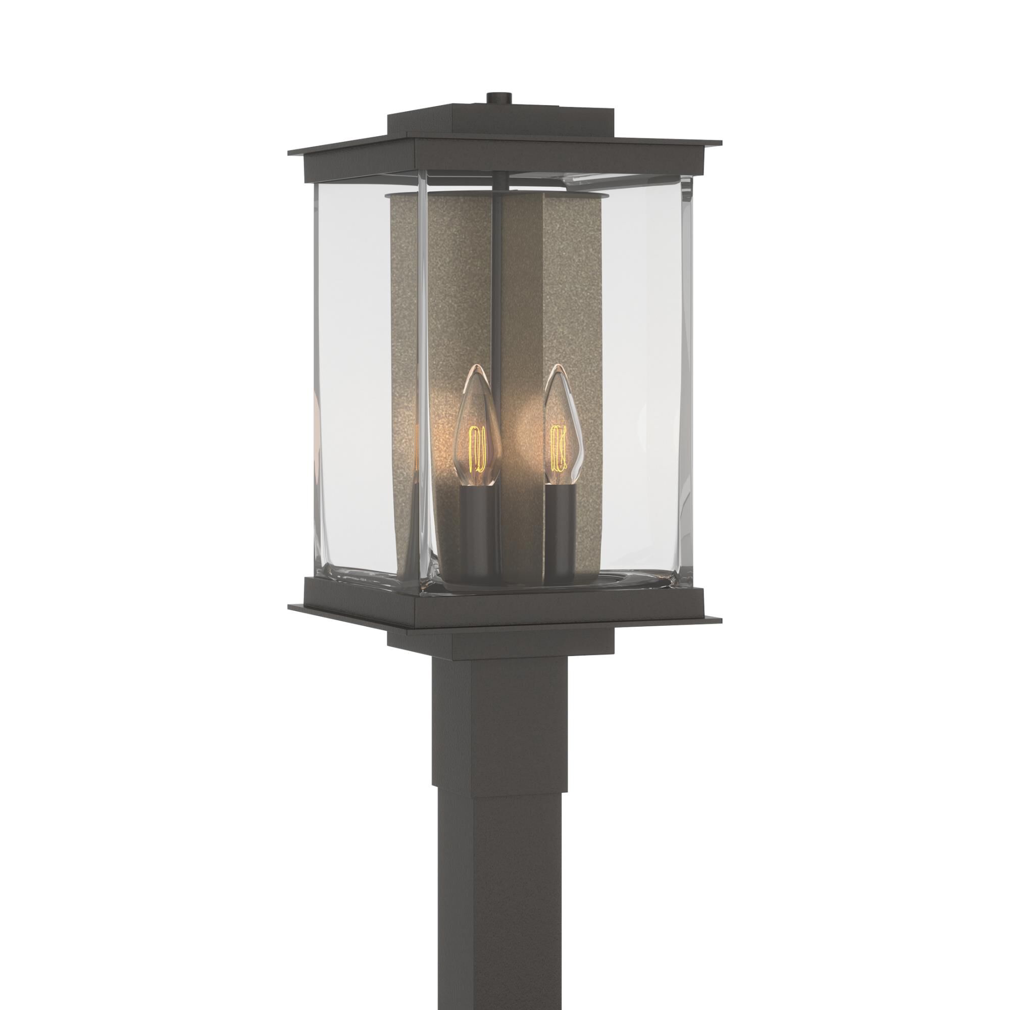 Shown in Coastal Oil Rubbed Bronze finish and Clear glass and Translucent Soft Gold (83) accent