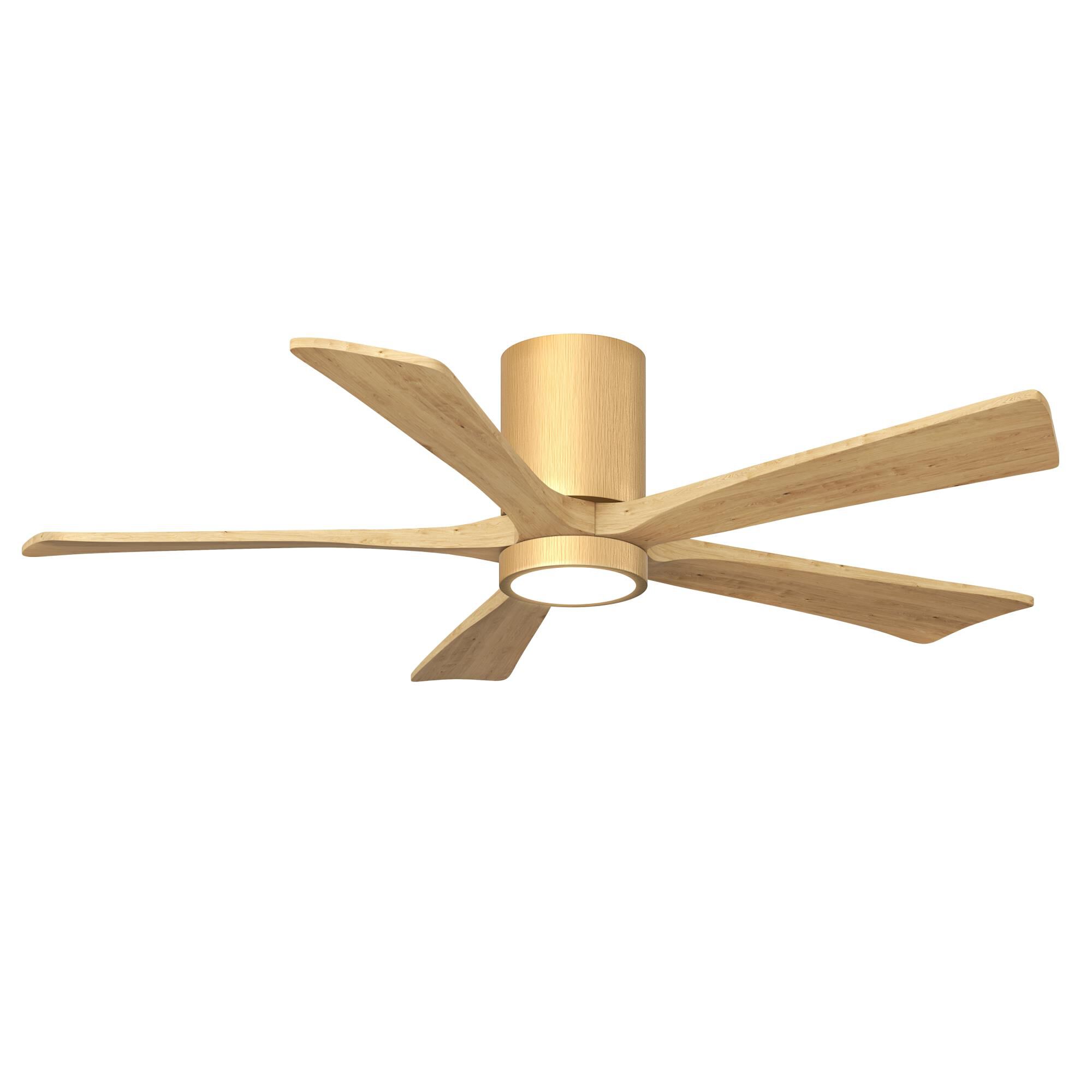 Irene 52 Inch Flush Mount Fan with Light Kit by Matthews Fan Company