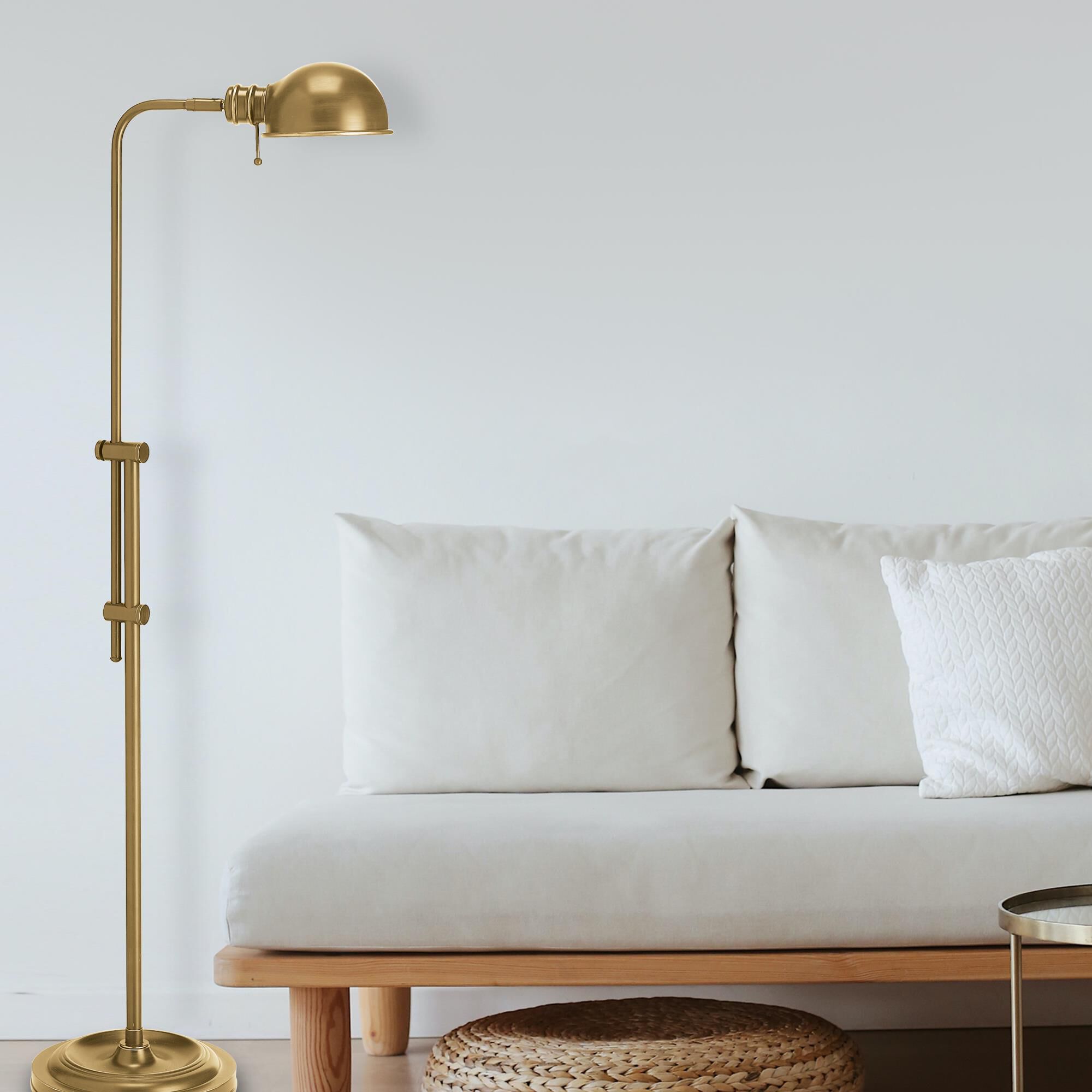 Fedora 40 Inch Reading Lamp by Dainolite