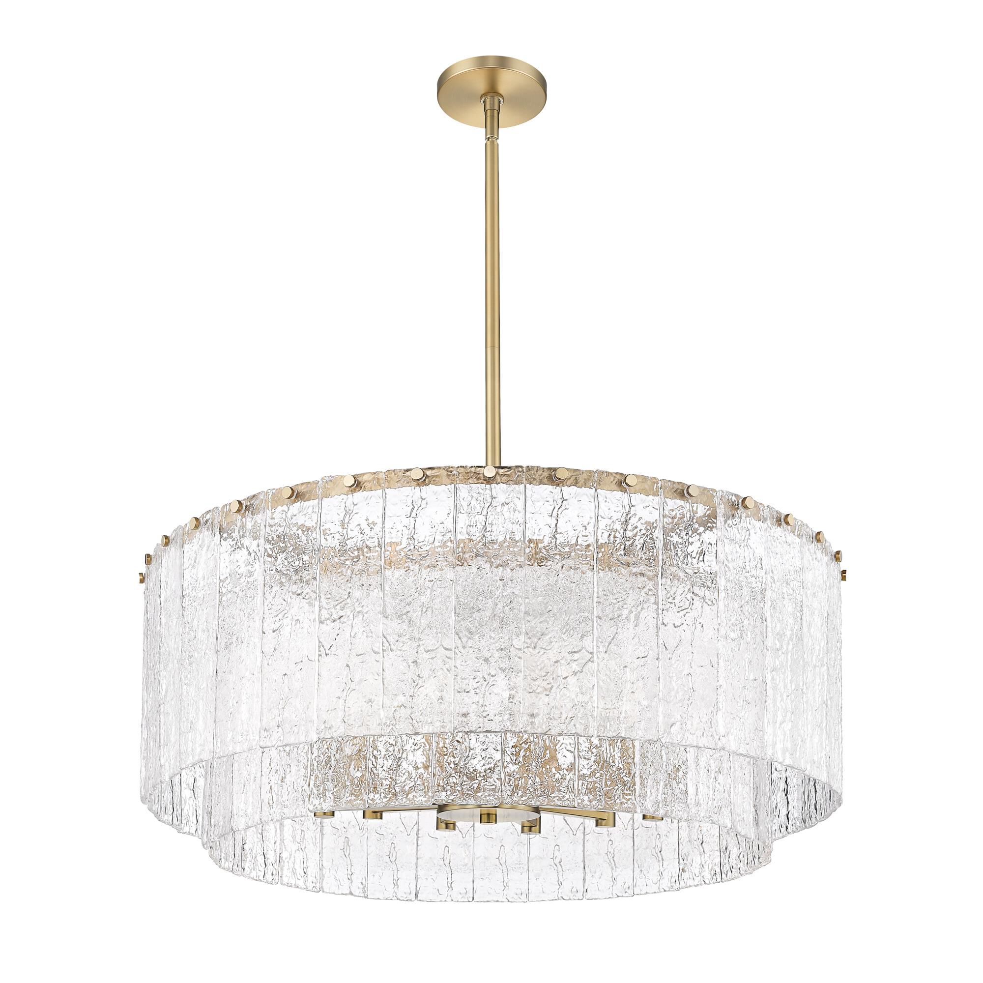 Glacier 33 Inch Chandelier by Z Lite