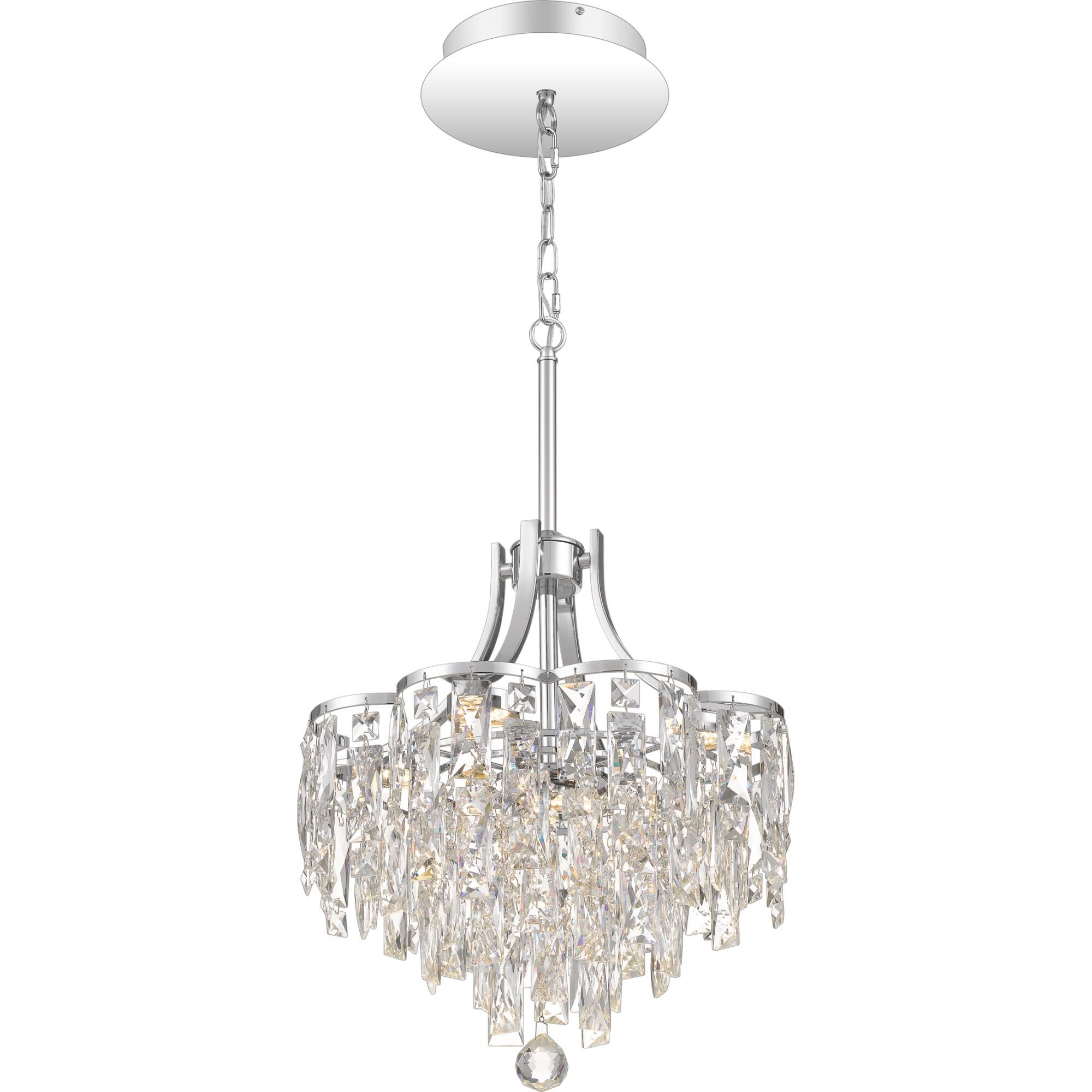 Platinum Collection Bravado 15 Inch LED Large Pendant by Quoizel