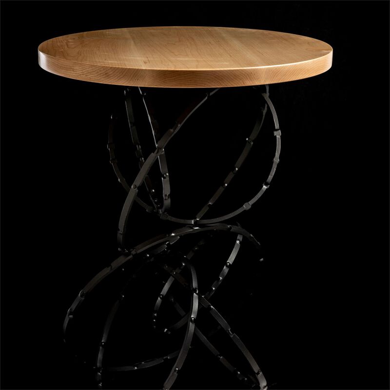 Olympus 24 Inch Accent Table by Hubbardton Forge