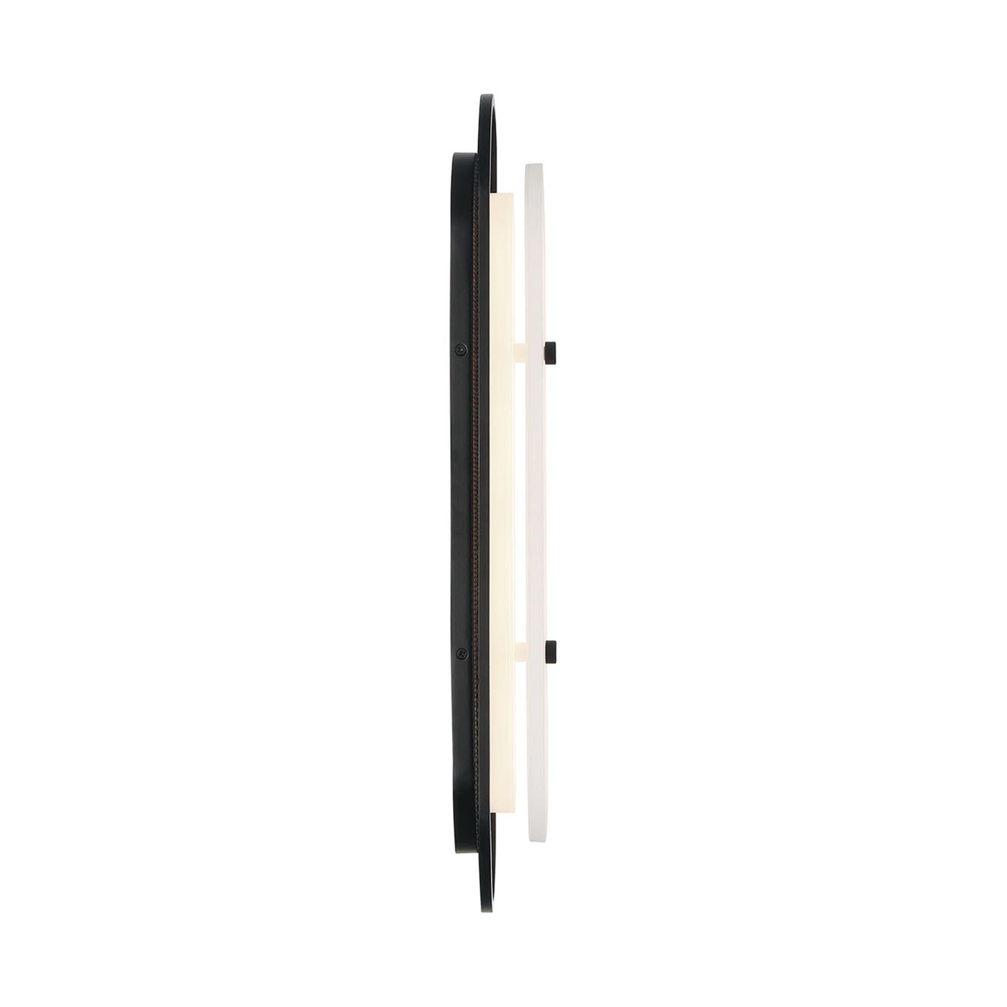 Shown in Black finish and Alabaster glass