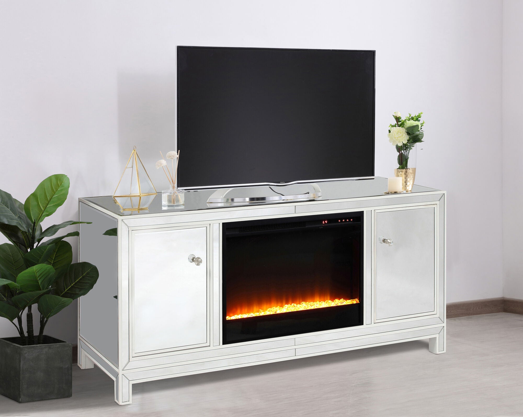 Shown in White finish