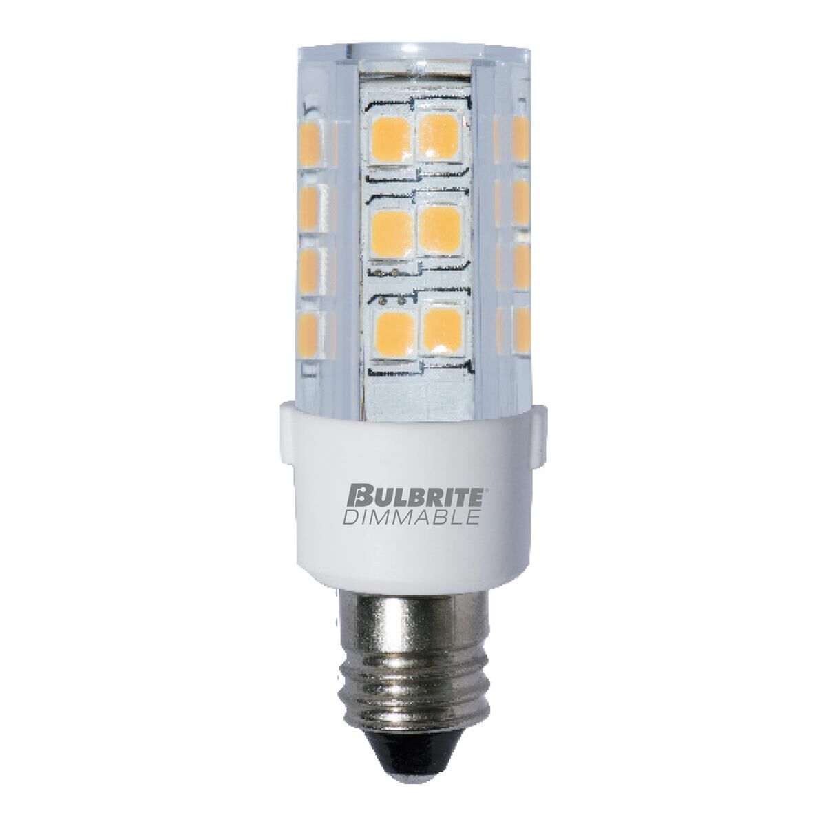 Dimmable 4.50 Watt 3000K T4 LED Light Bulb by Bulbrite
